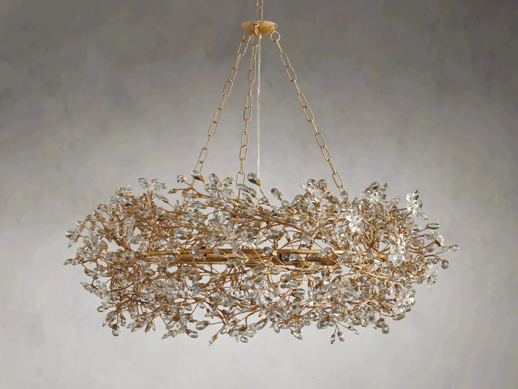 Fiore Crown Chandelier 39''48''60'' - GILDLAMPS