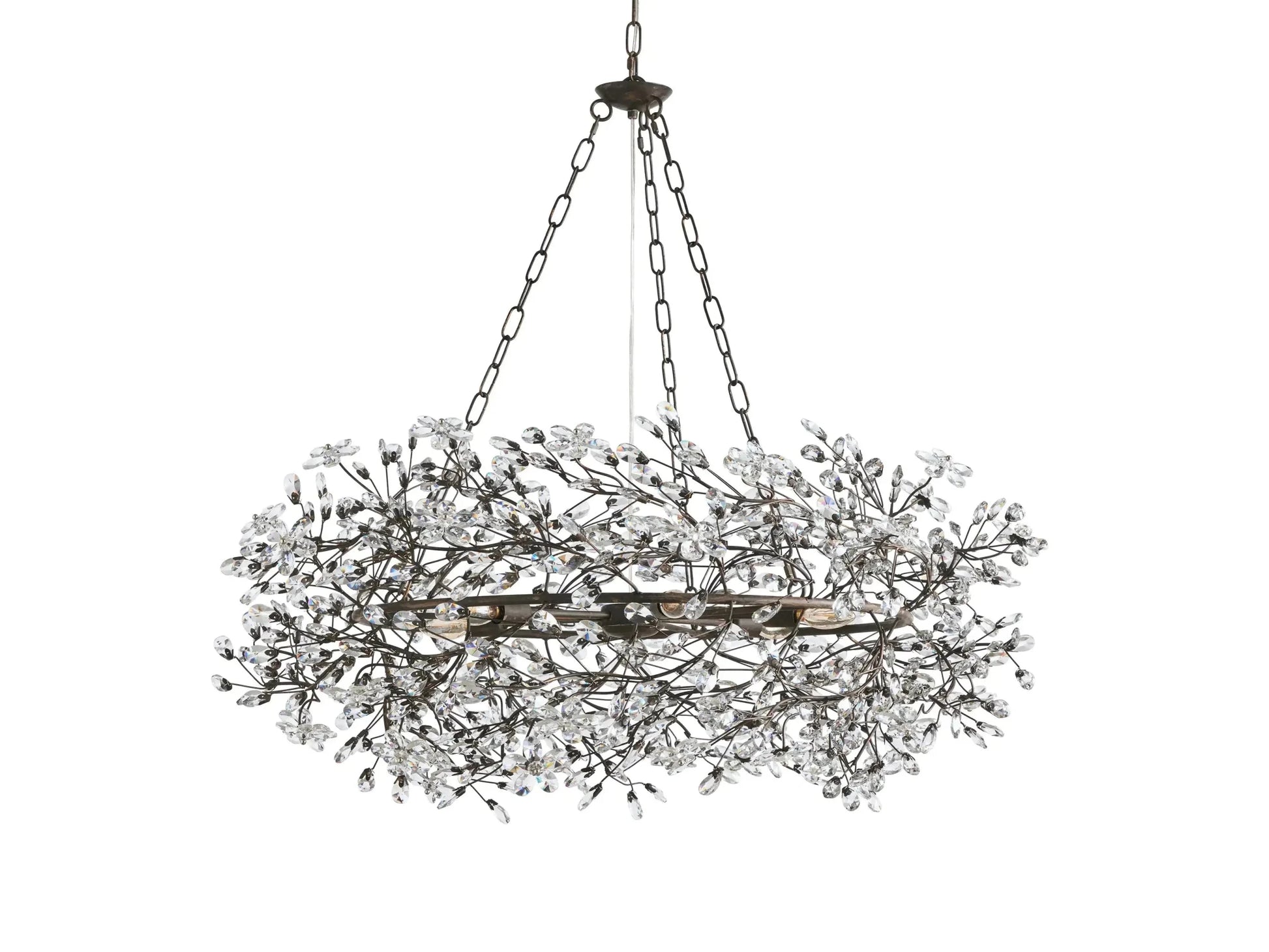 Fiore Crown Chandelier 39''48''60'' - GILDLAMPS