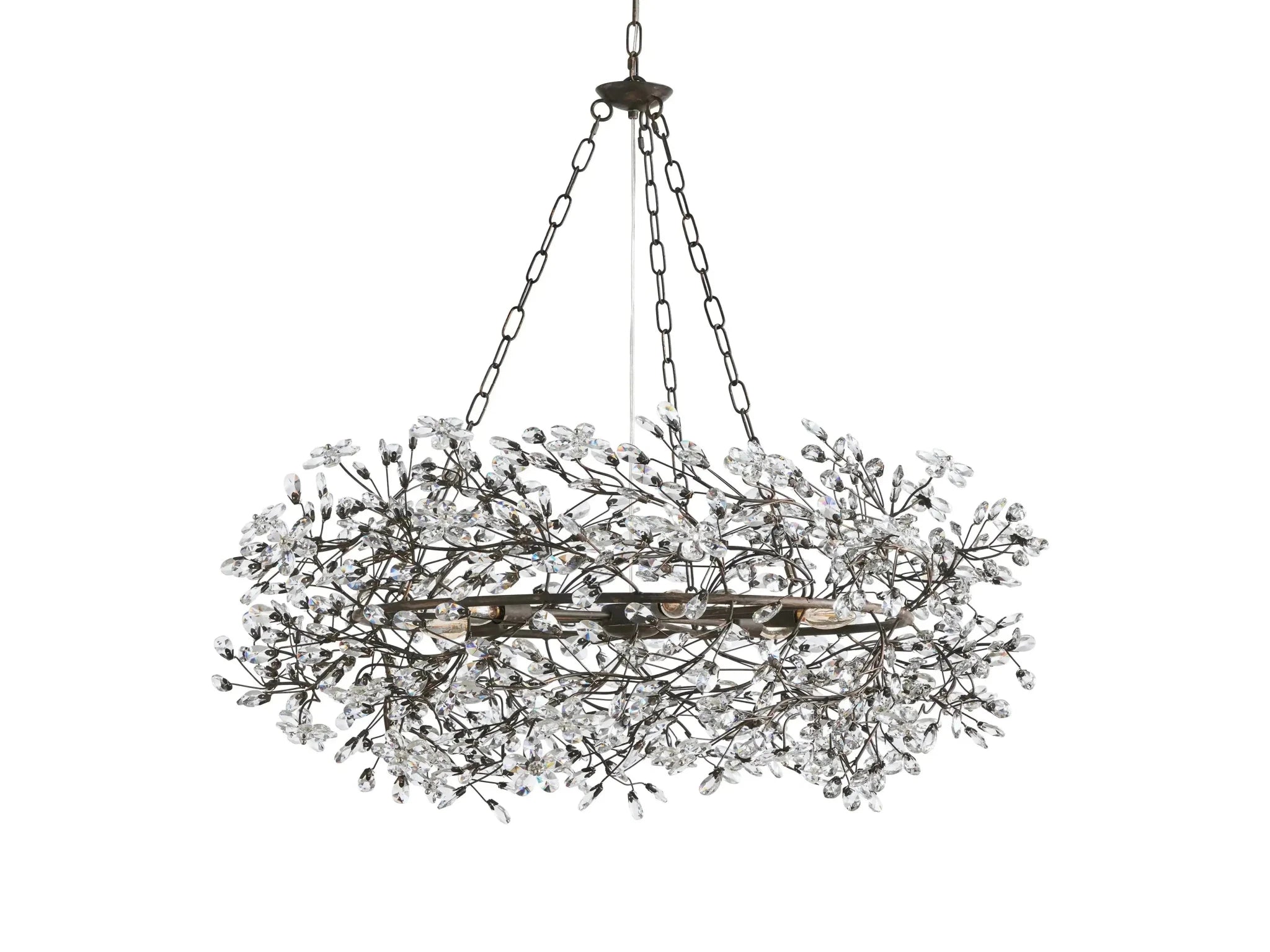 Fiore Crown Chandelier 39''48''60'' - GILDLAMPS