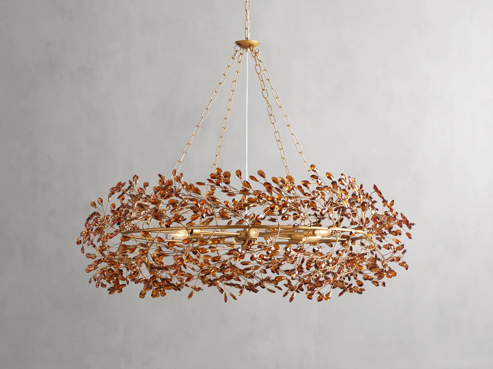Fiore Crown Chandelier 39''48''60'' - GILDLAMPS