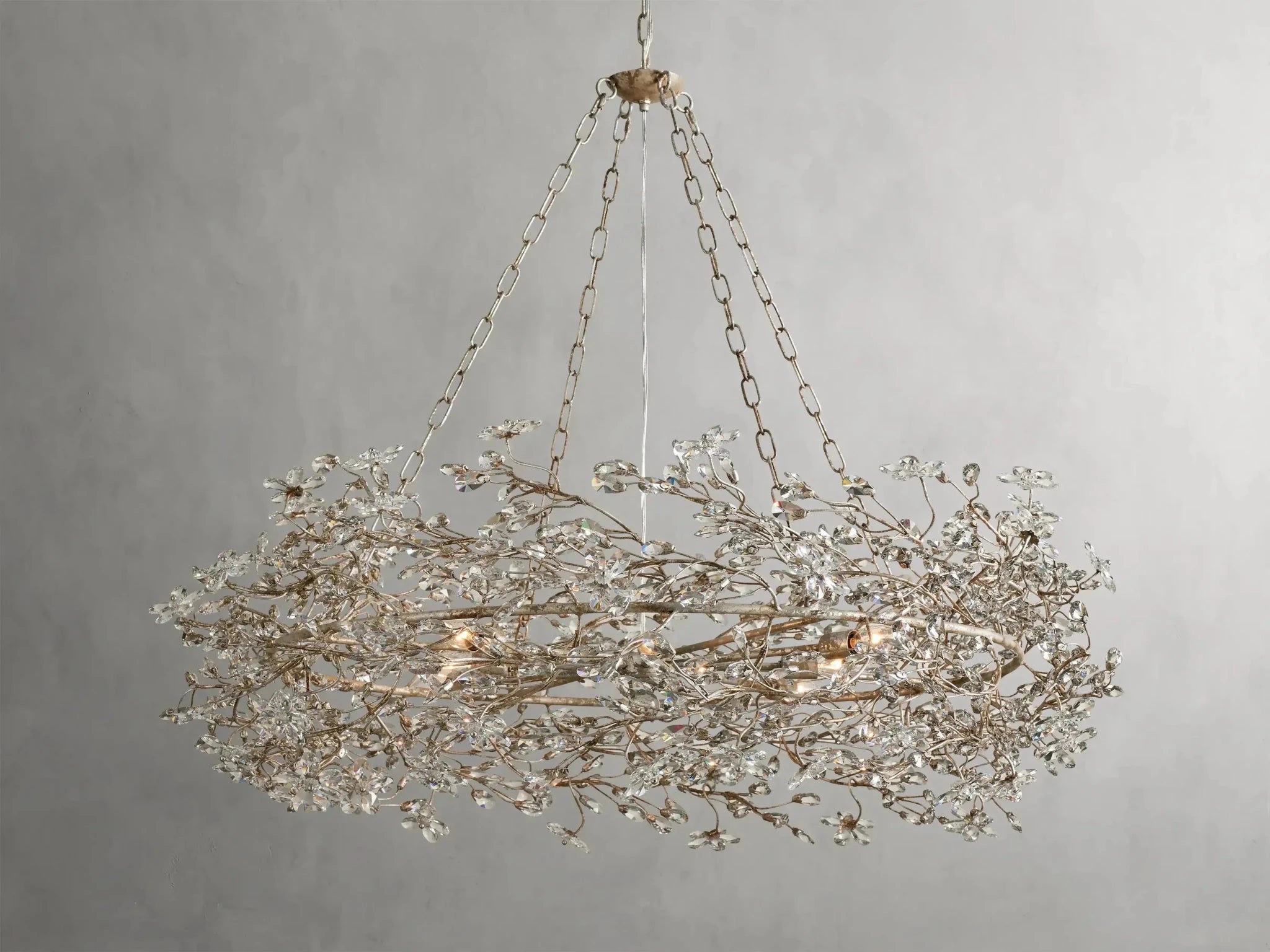 Fiore Crown Chandelier 39''48''60'' - GILDLAMPS