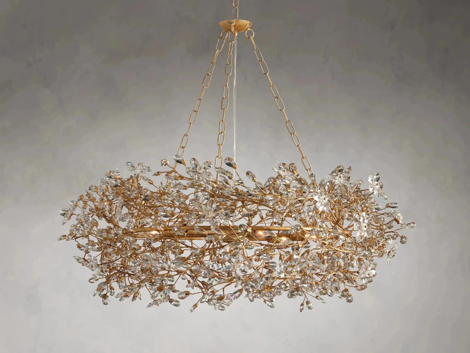 Fiore Crown Chandelier 39''48''60'' - GILDLAMPS