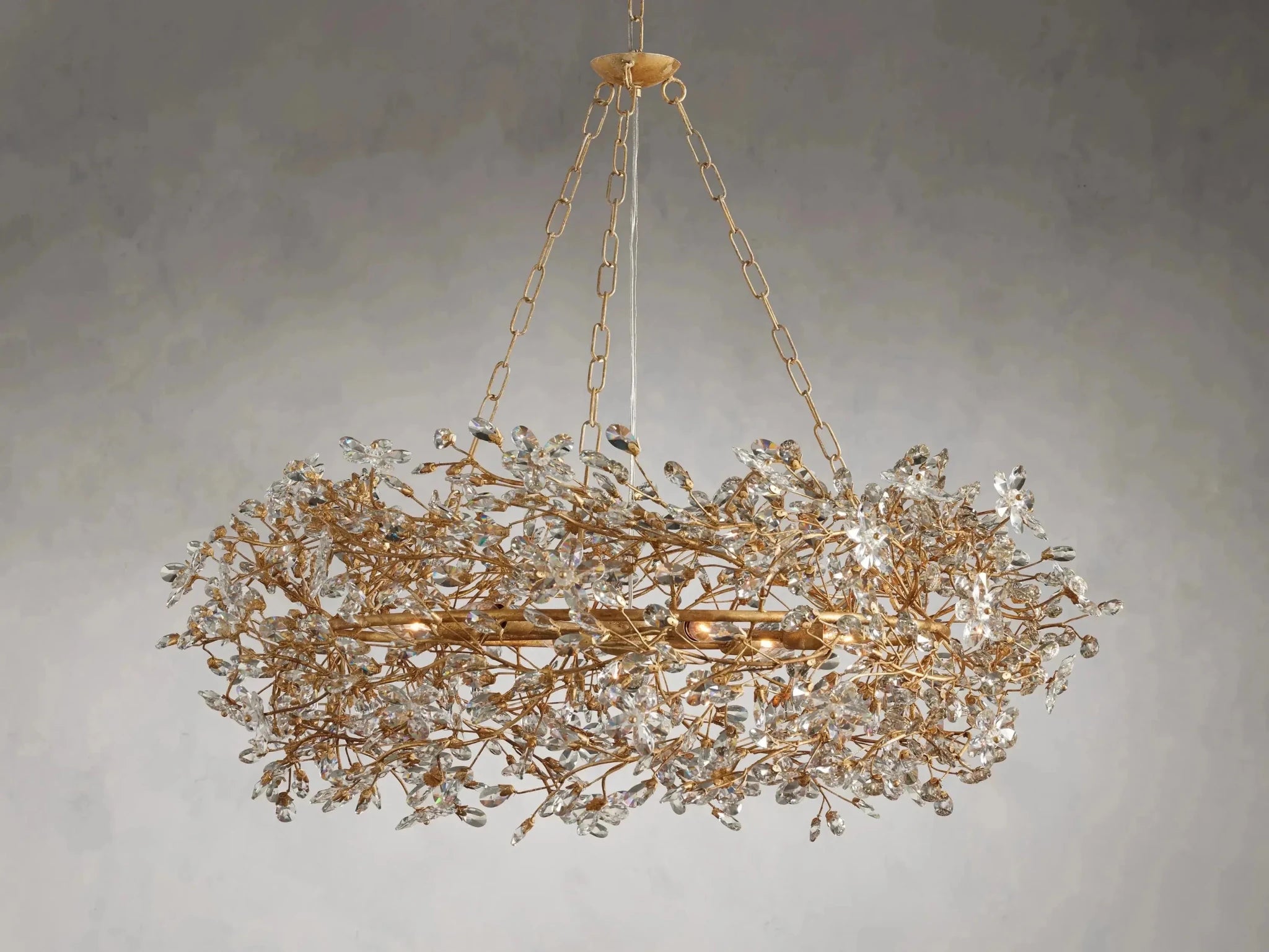 Fiore Crown Chandelier 39''48''60'' - GILDLAMPS