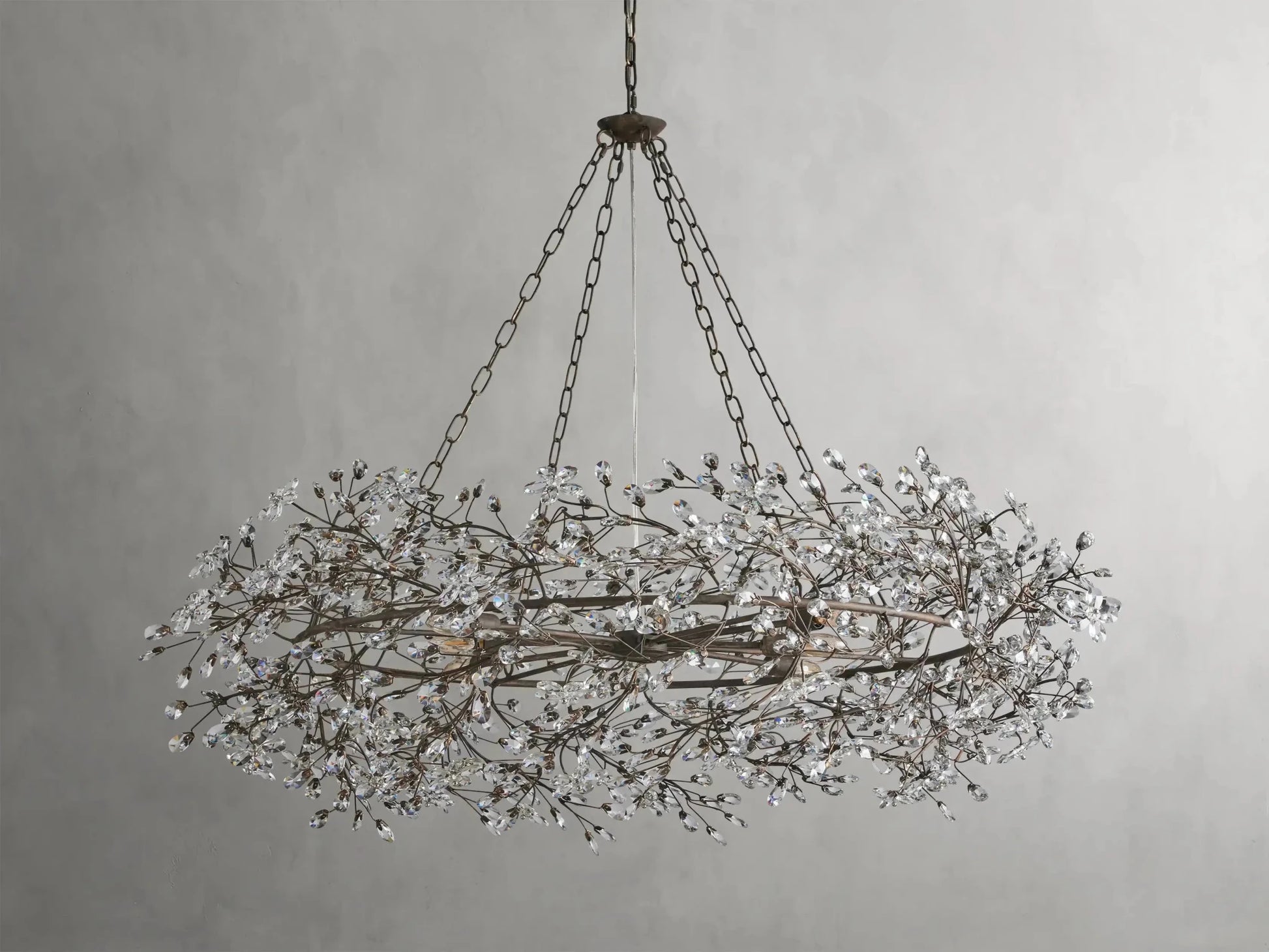 Fiore Crown Chandelier 39''48''60'' - GILDLAMPS