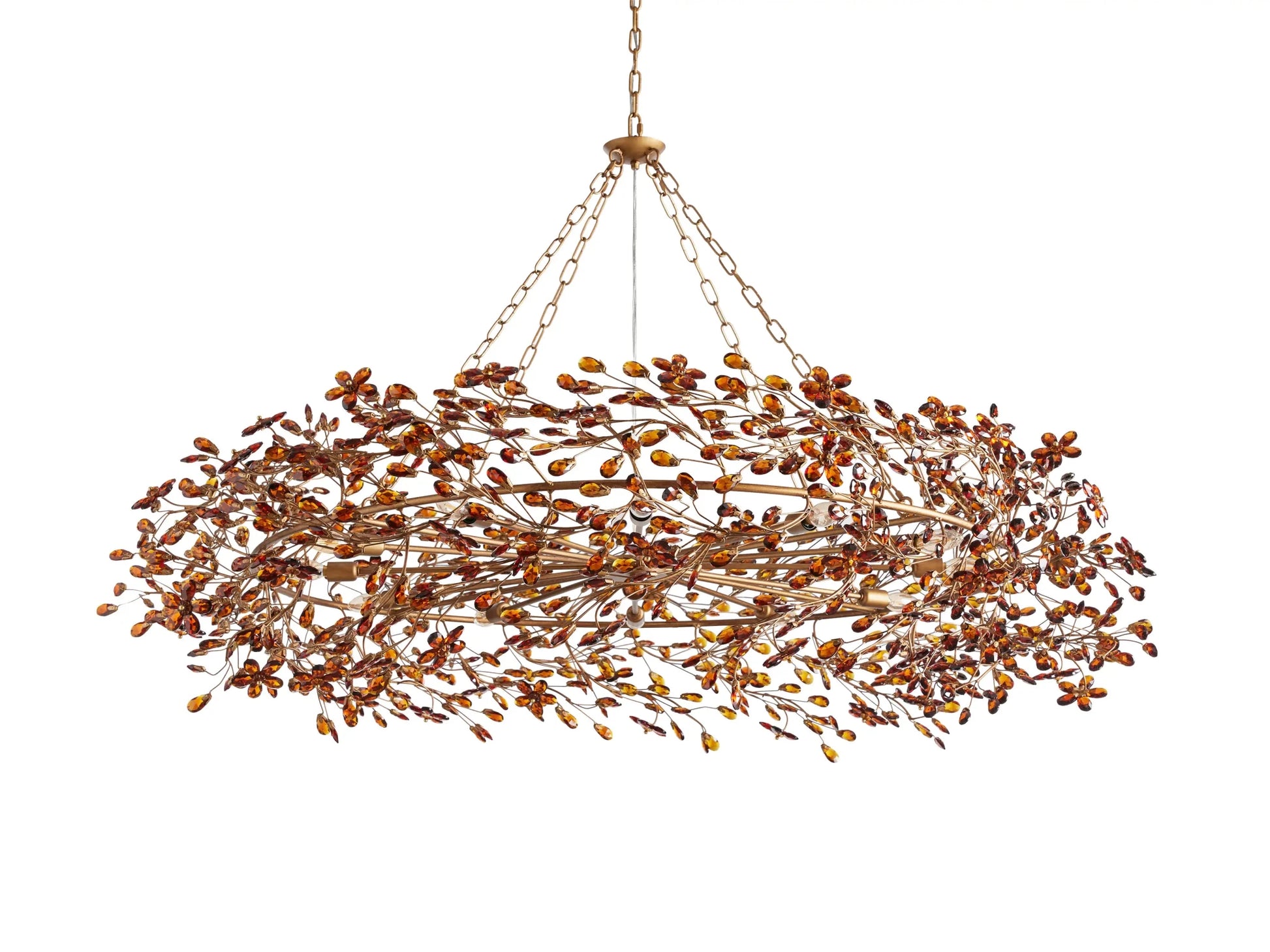 Fiore Crown Chandelier 39''48''60'' - GILDLAMPS