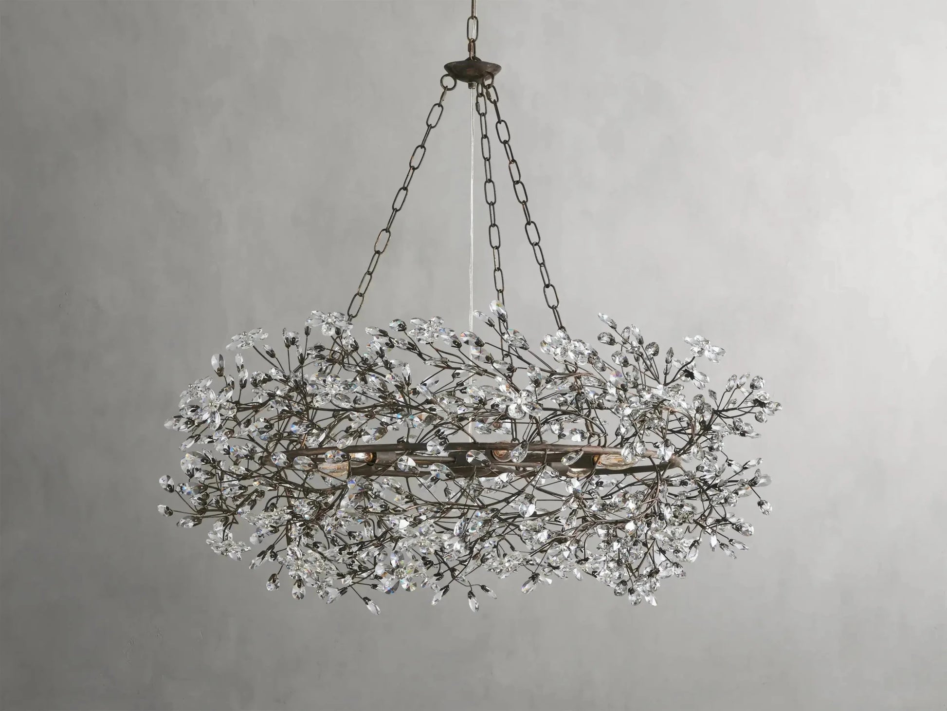 Fiore Crown Chandelier 39''48''60'' - GILDLAMPS
