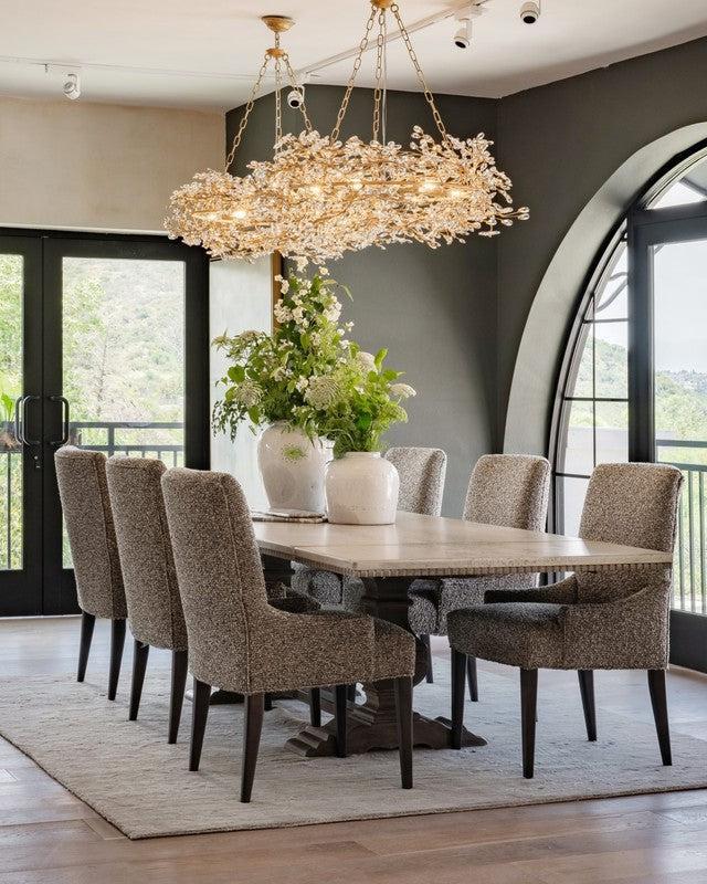 Fiore Crown Chandelier 39''48''60'' - GILDLAMPS