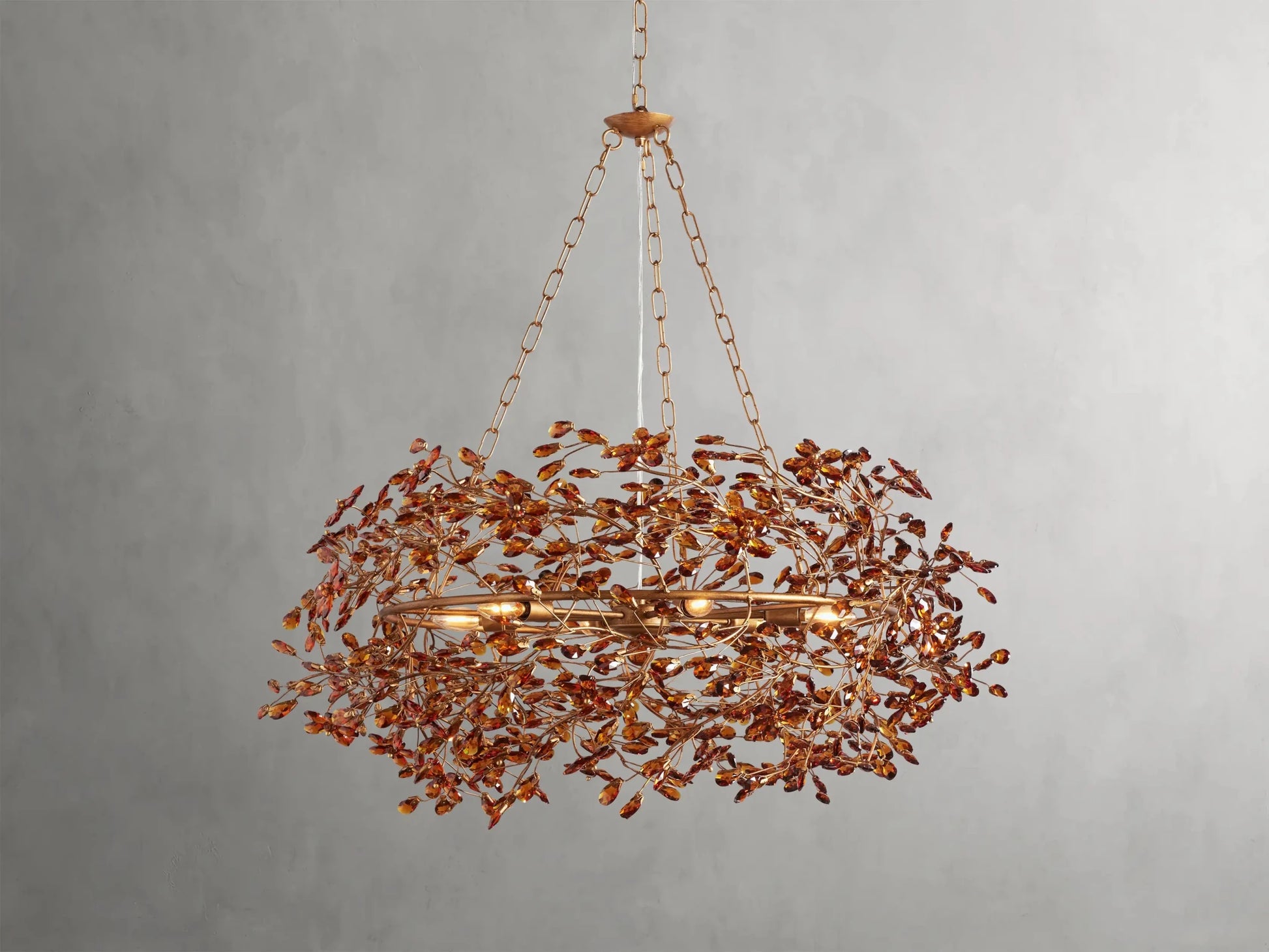 Fiore Crown Chandelier 39''48''60'' - GILDLAMPS