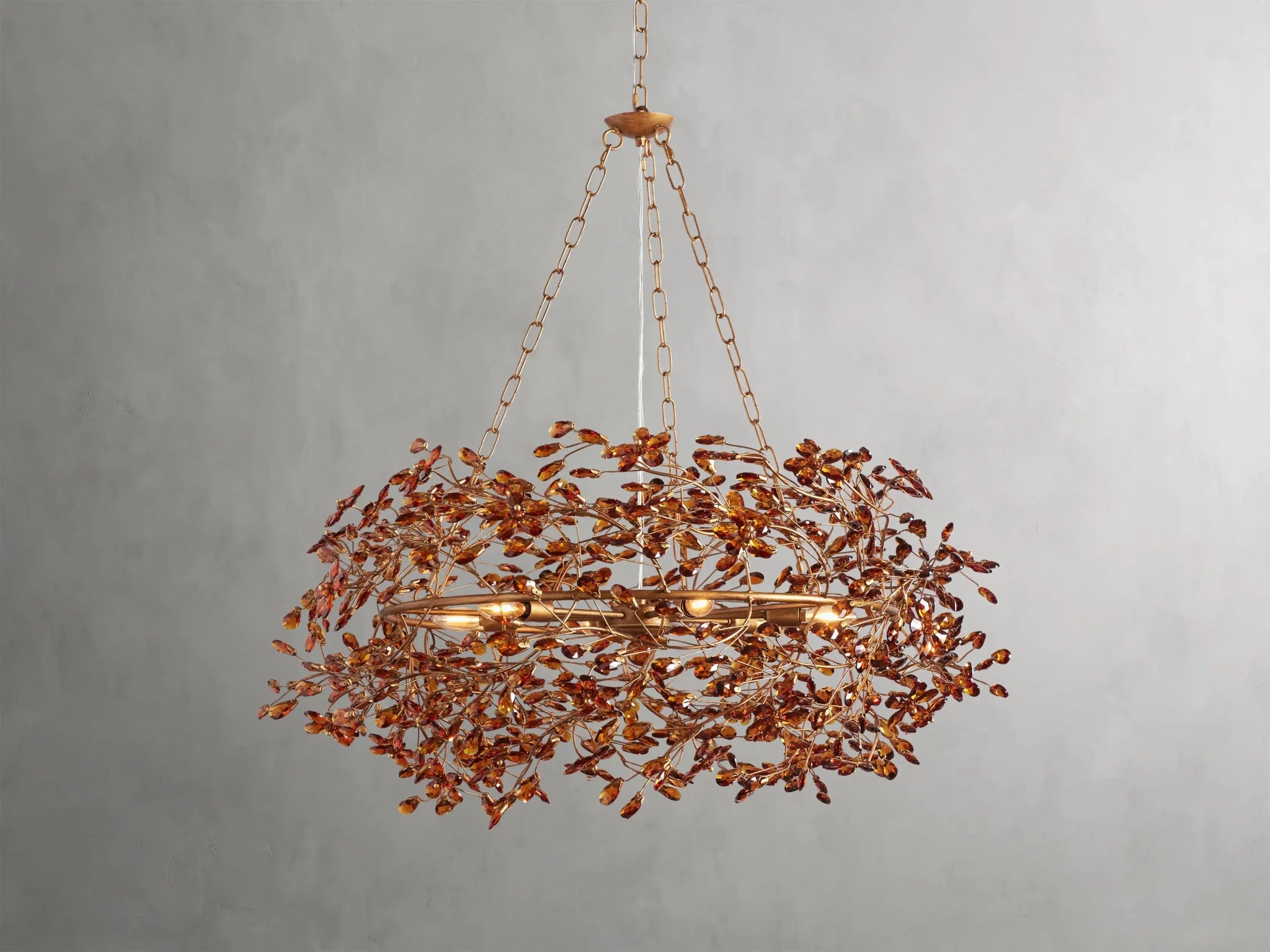 Fiore Crown Chandelier 39''48''60'' - GILDLAMPS