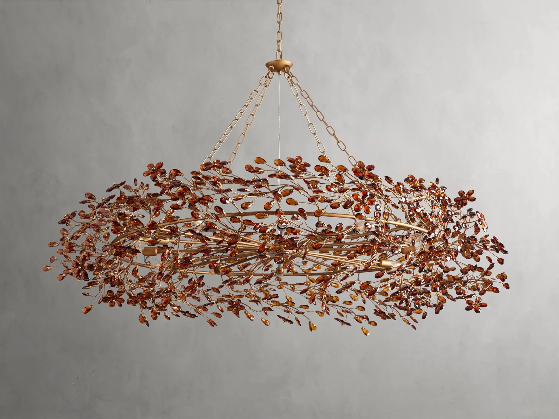 Fiore Crown Chandelier 39''48''60'' - GILDLAMPS