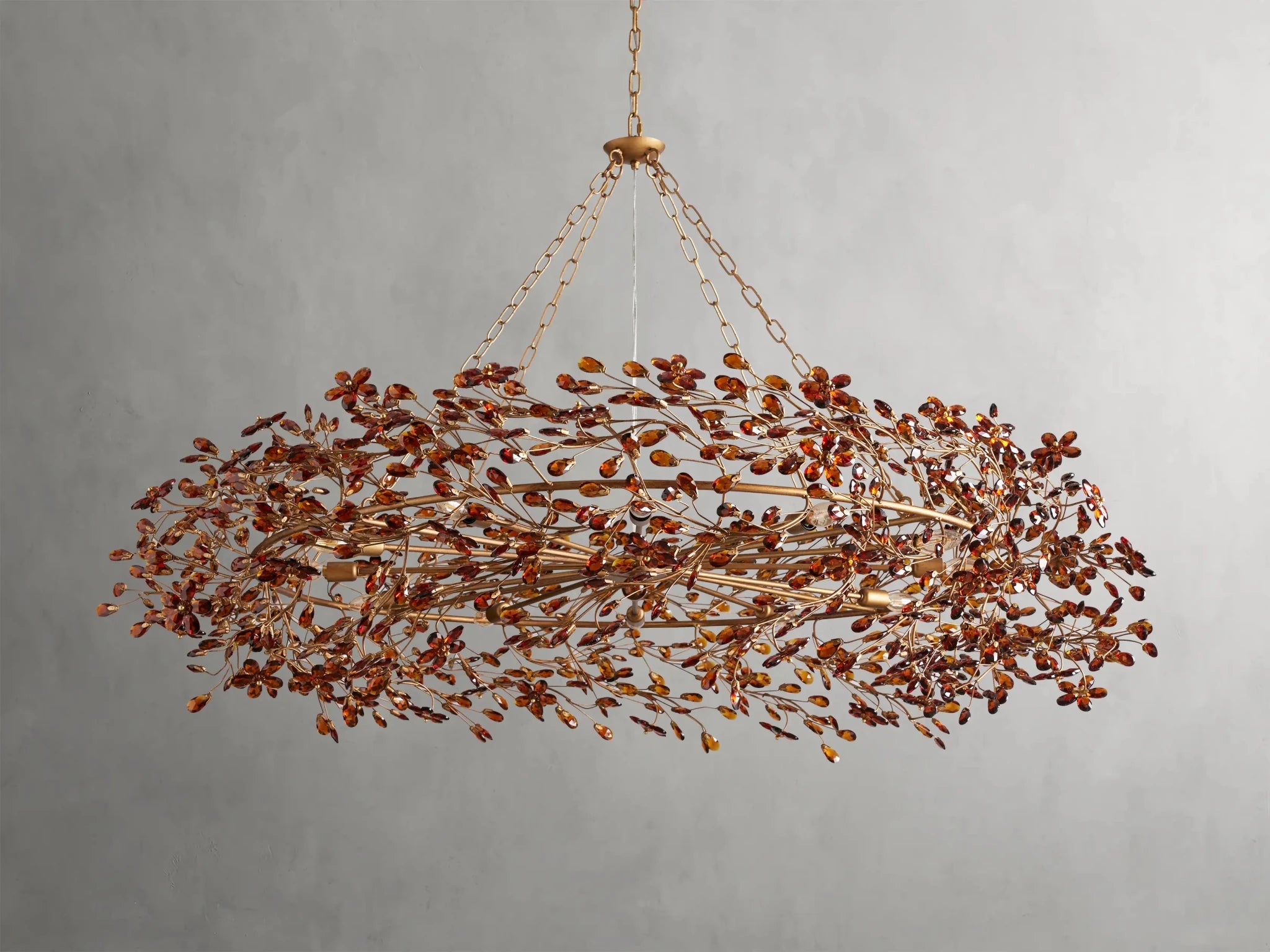 Fiore Crown Chandelier 39''48''60'' - GILDLAMPS