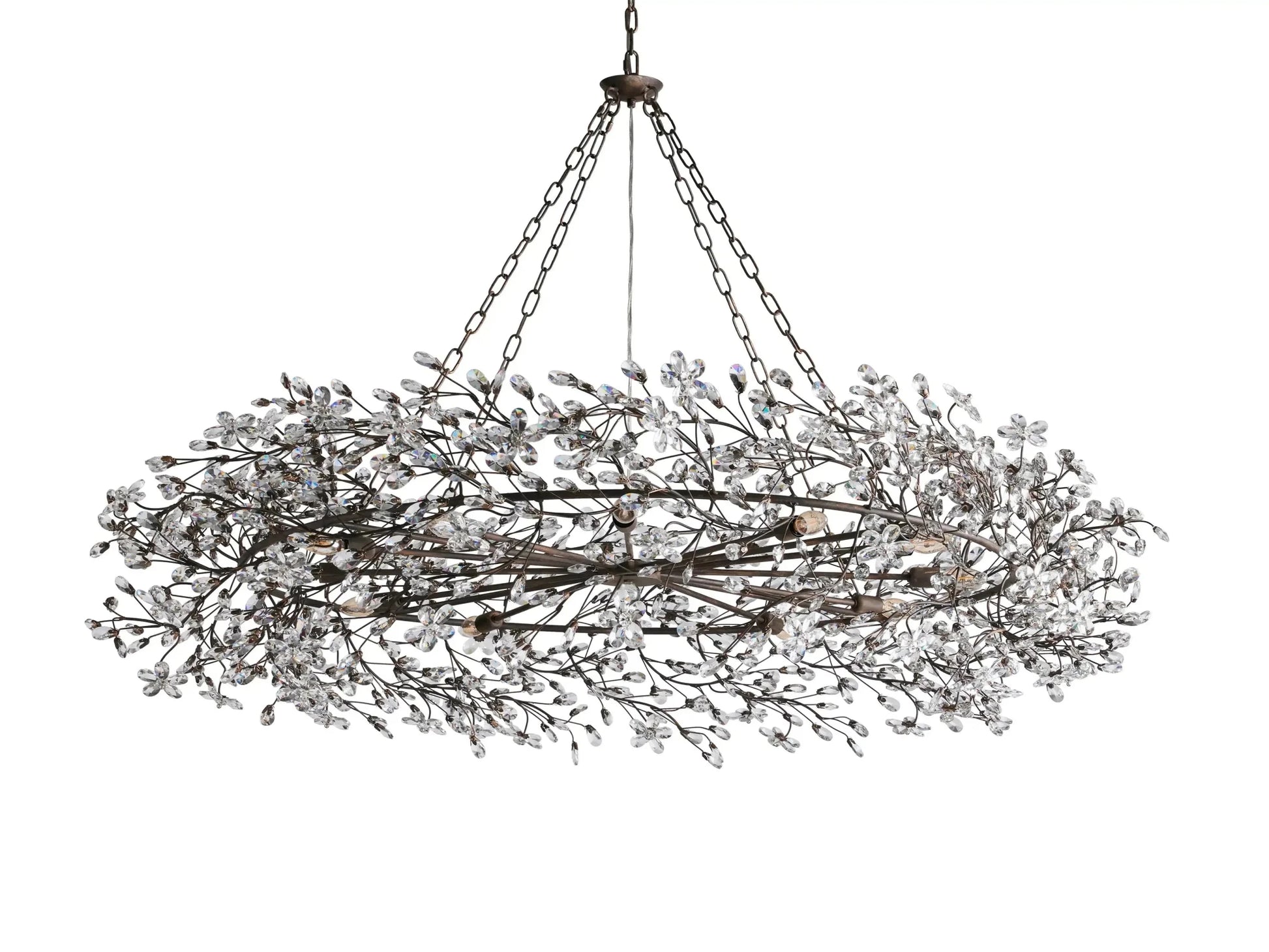 Fiore Crown Chandelier 39''48''60'' - GILDLAMPS