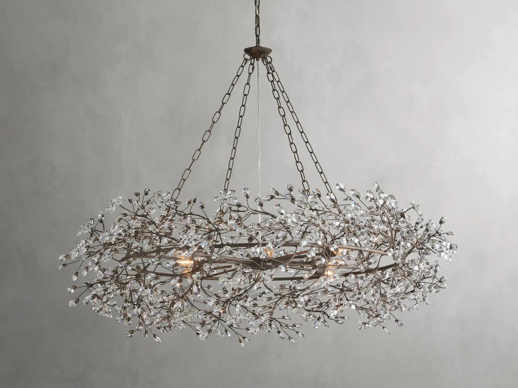 Fiore Crown Chandelier 39''48''60'' - GILDLAMPS