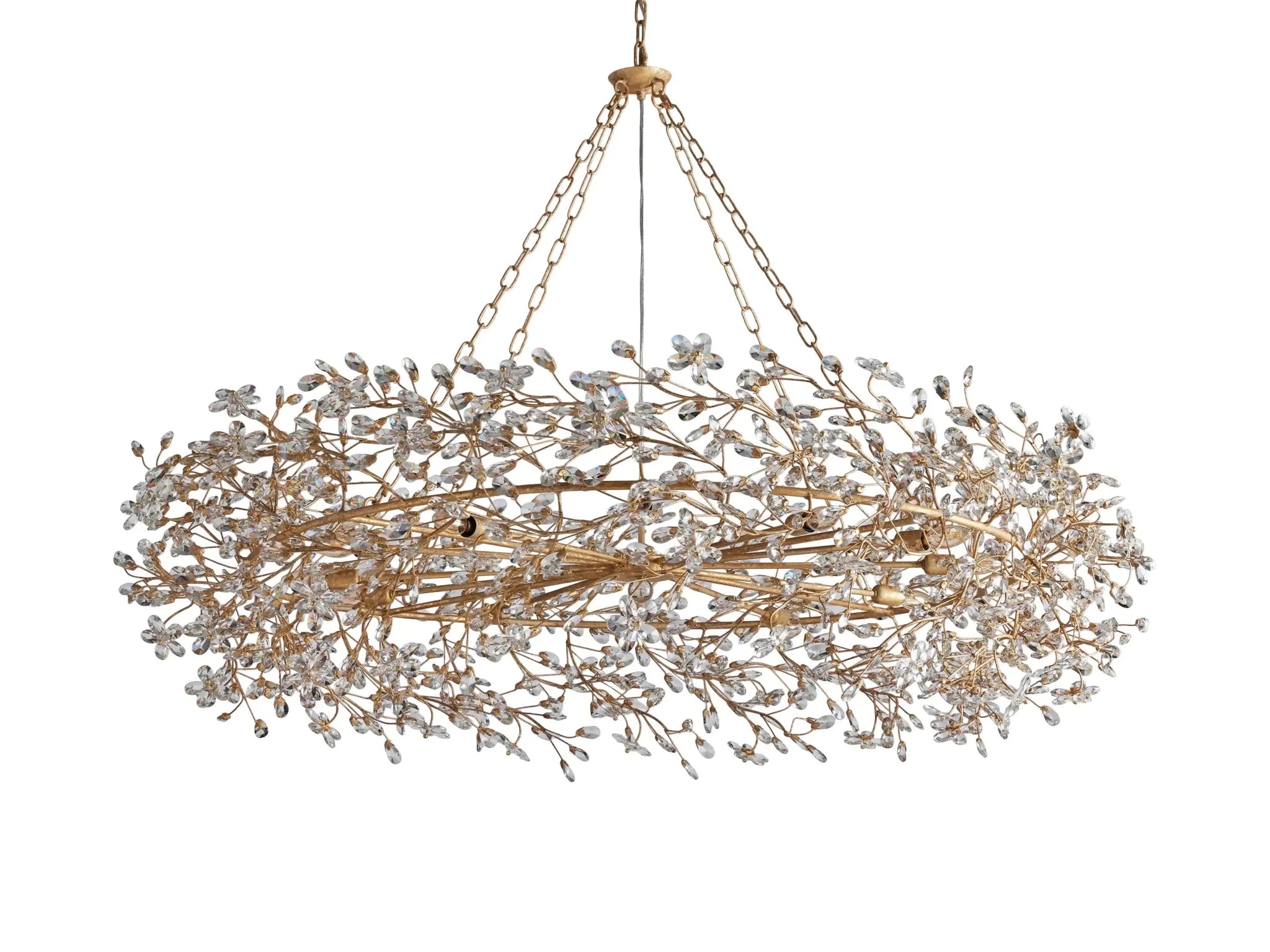 Fiore Crown Chandelier 39''48''60'' - GILDLAMPS