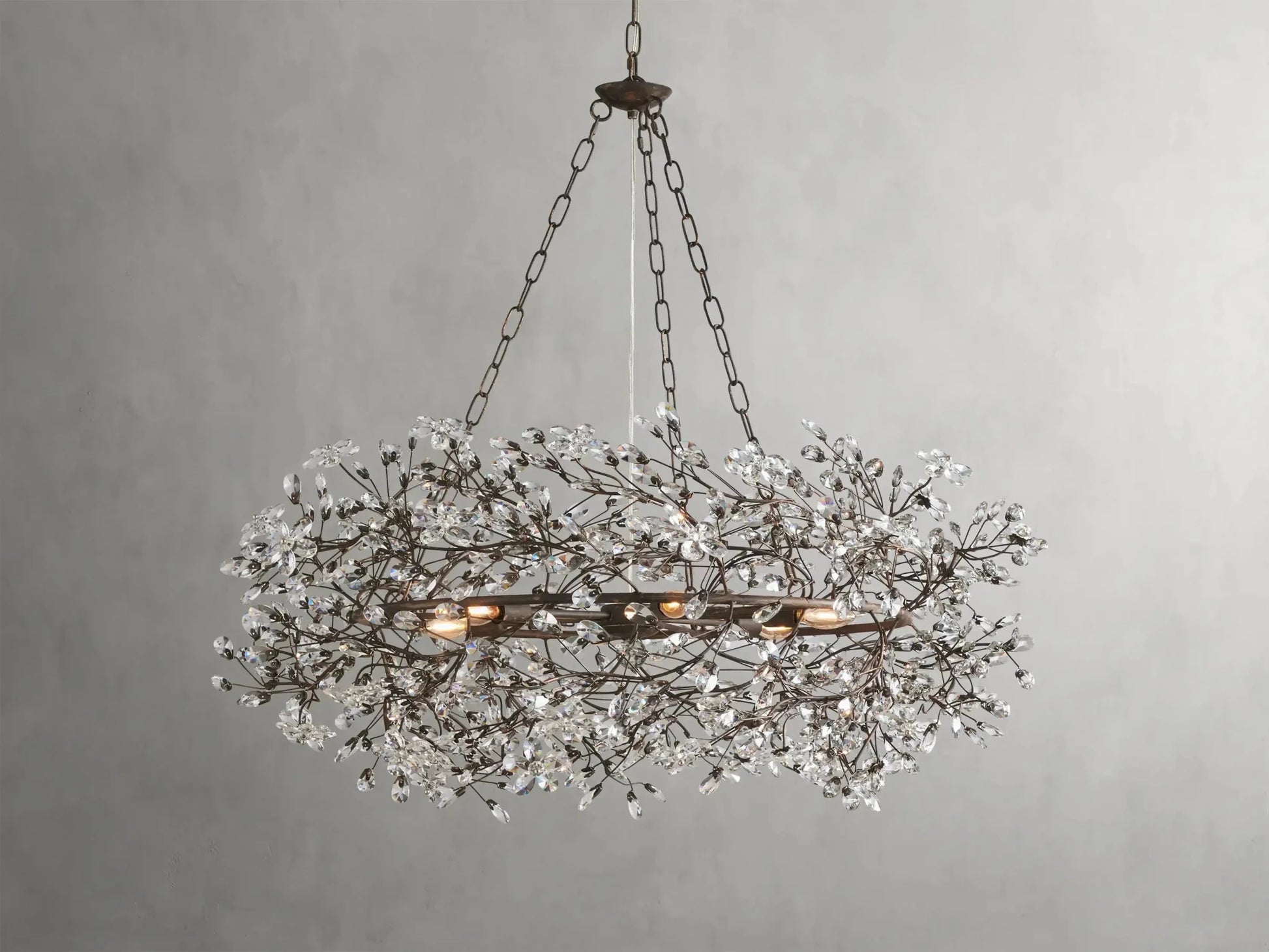 Fiore Crown Chandelier 39''48''60'' - GILDLAMPS