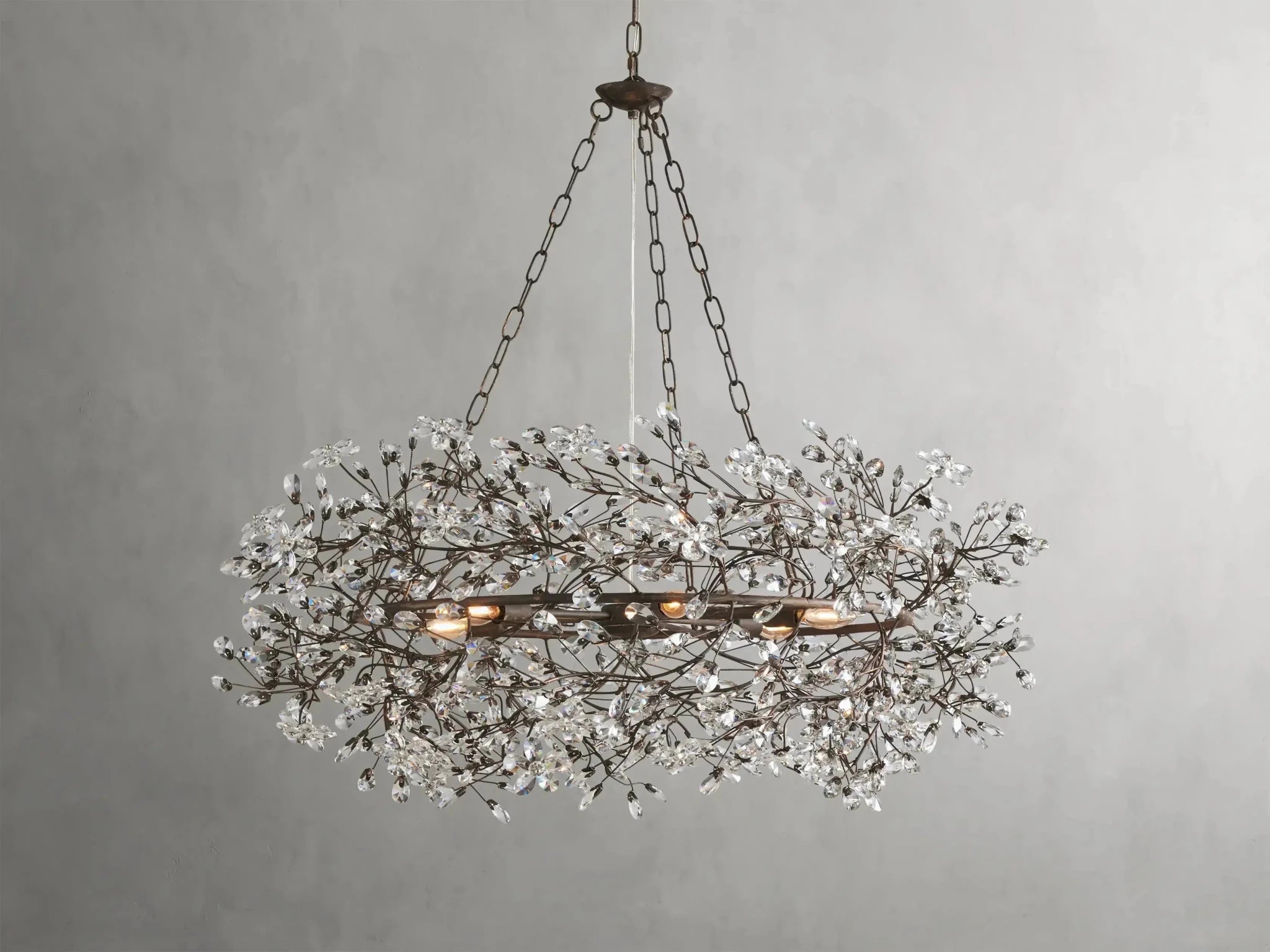 Fiore Crown Chandelier 39''48''60'' - GILDLAMPS