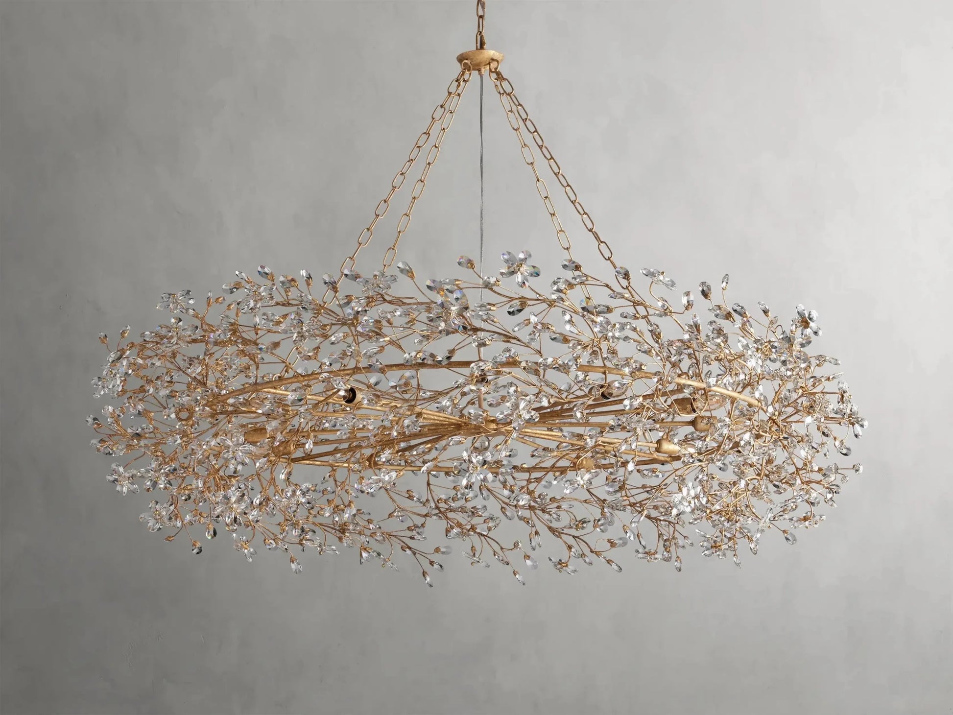 Fiore Crown Chandelier 39''48''60'' - GILDLAMPS
