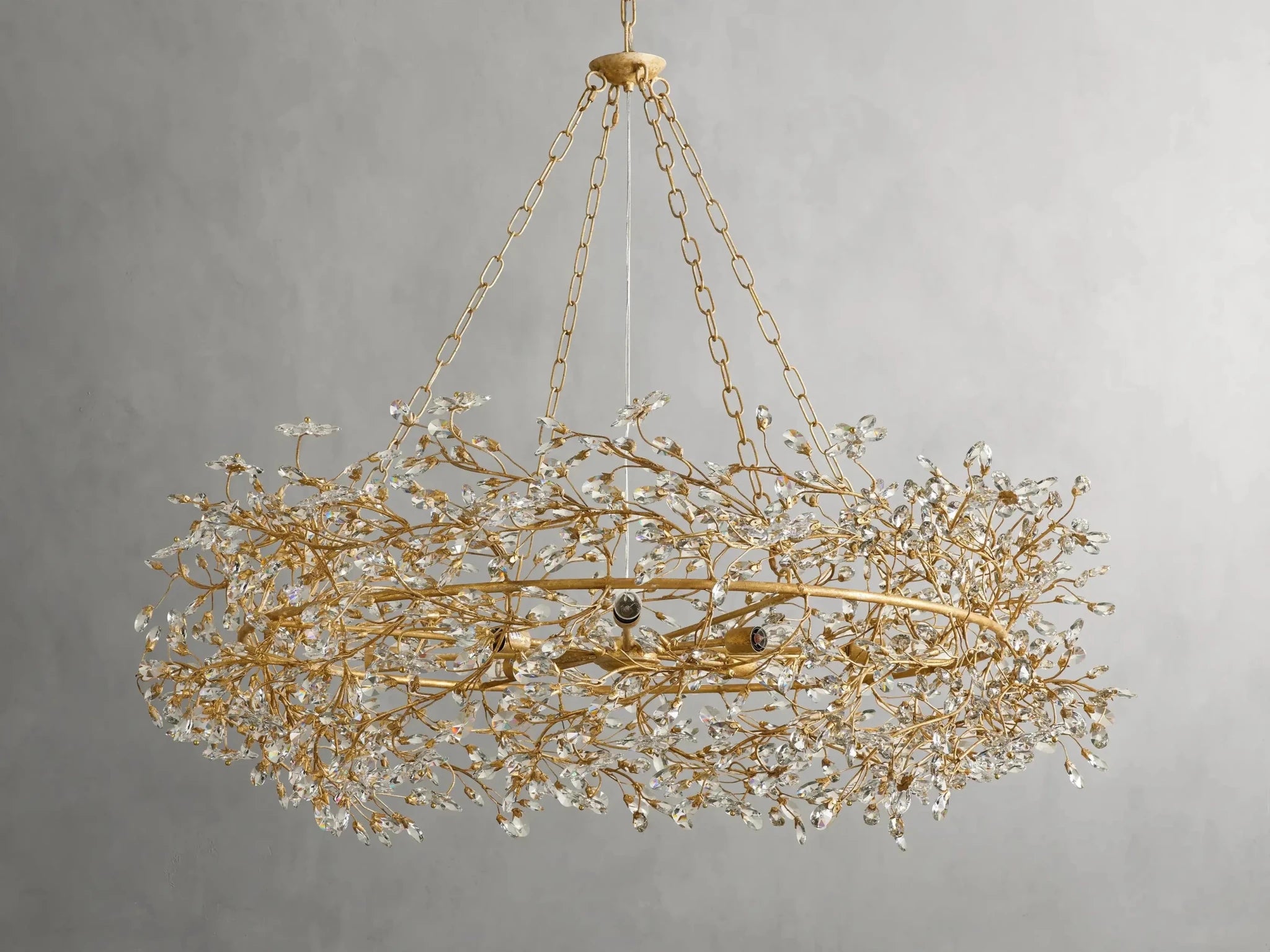 Fiore Crown Chandelier 39''48''60'' - GILDLAMPS