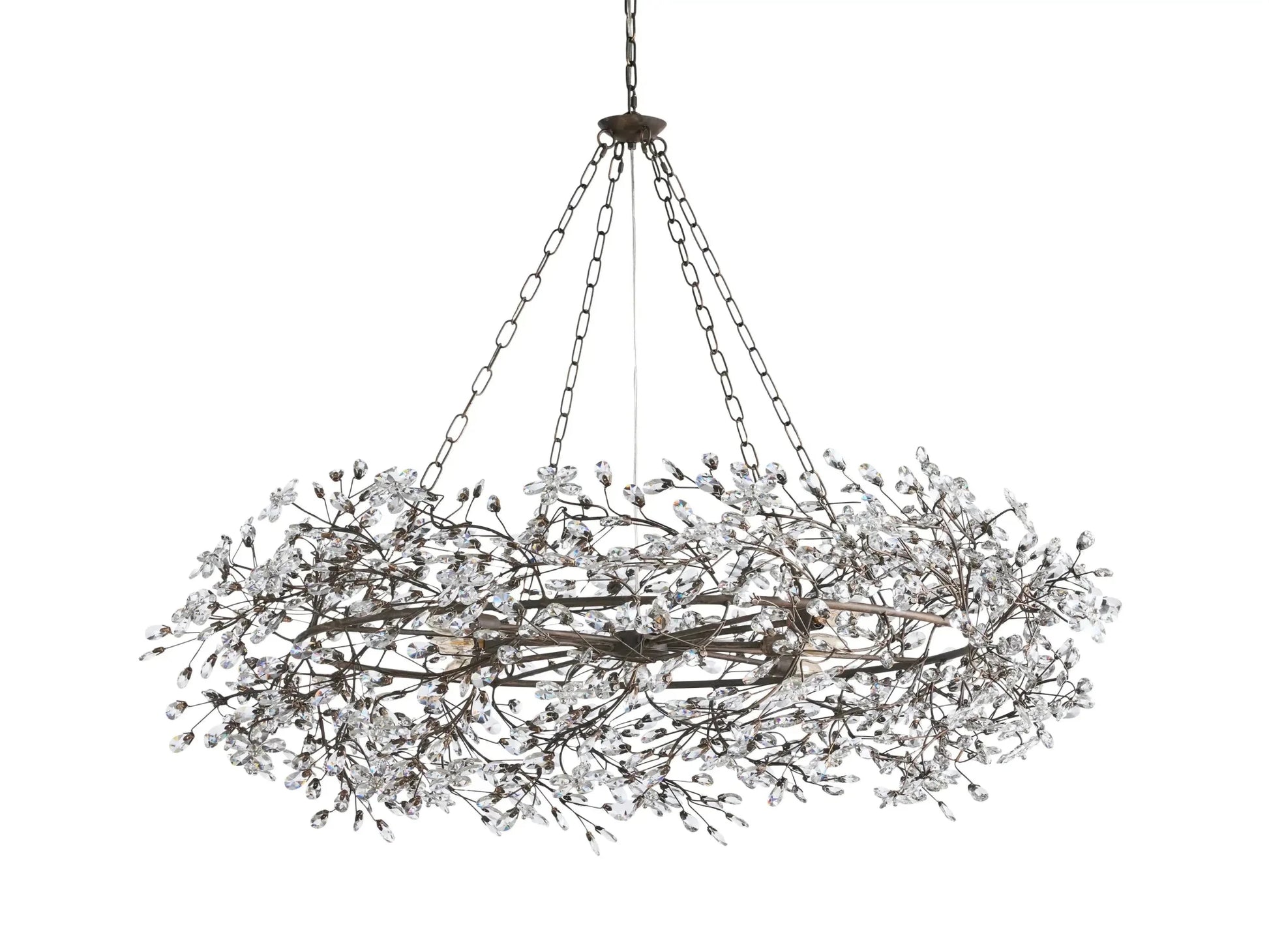 Fiore Crown Chandelier 39''48''60'' - GILDLAMPS