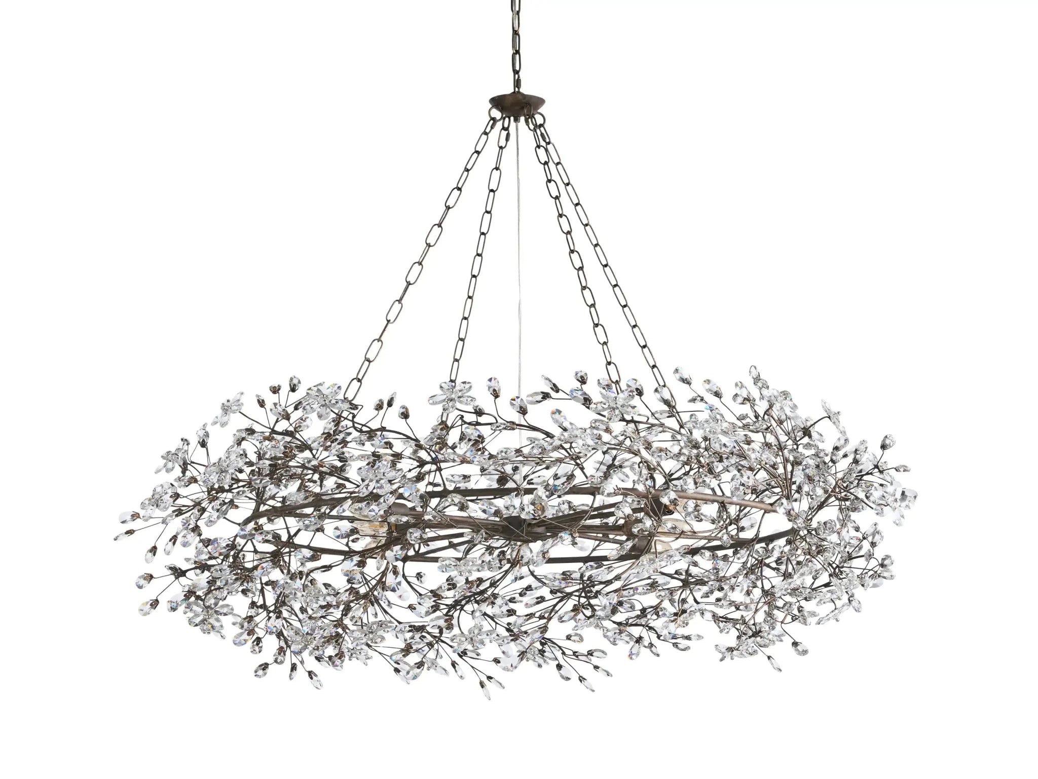 Fiore Crown Chandelier 39''48''60'' - GILDLAMPS