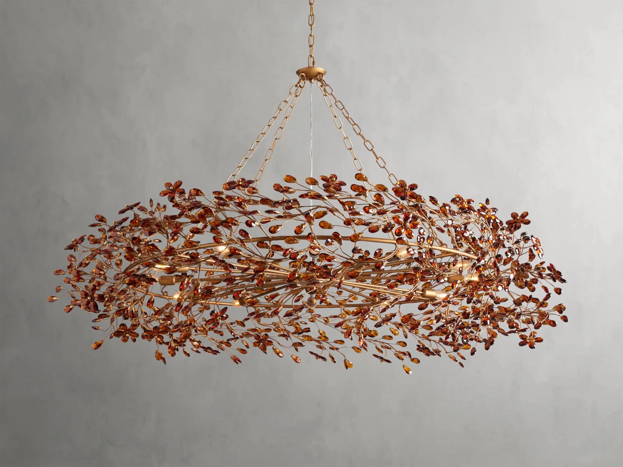 Fiore Crown Chandelier 39''48''60'' - GILDLAMPS