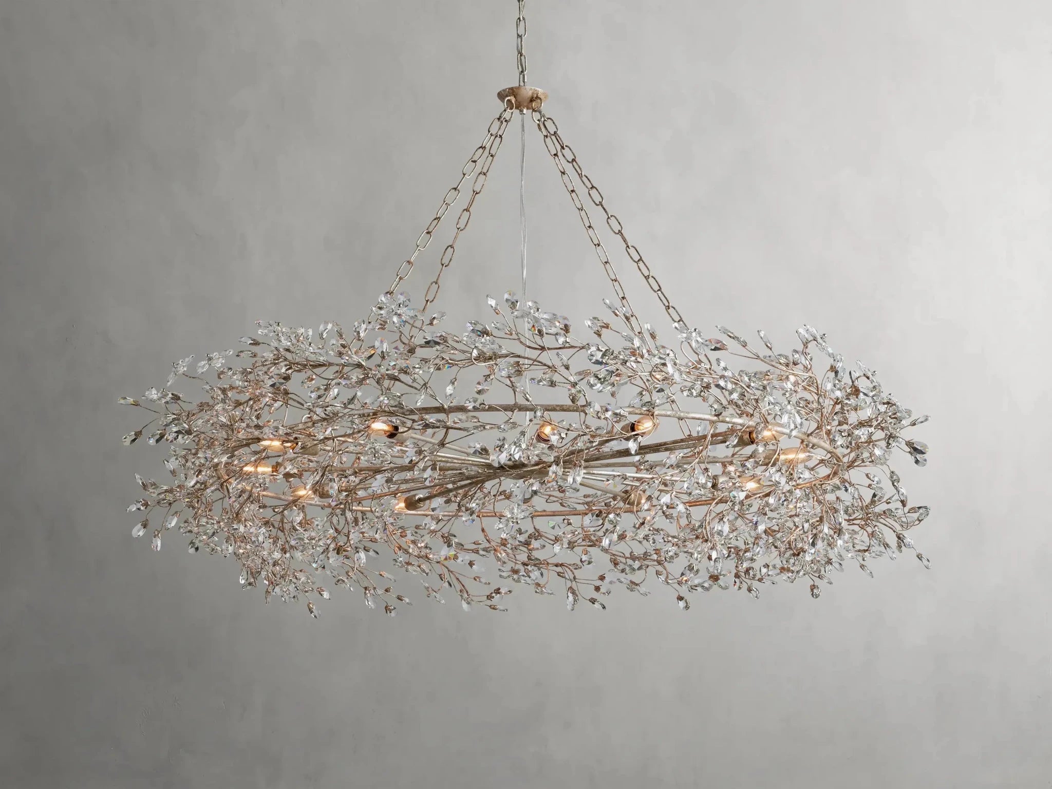 Fiore Crown Chandelier 39''48''60'' - GILDLAMPS