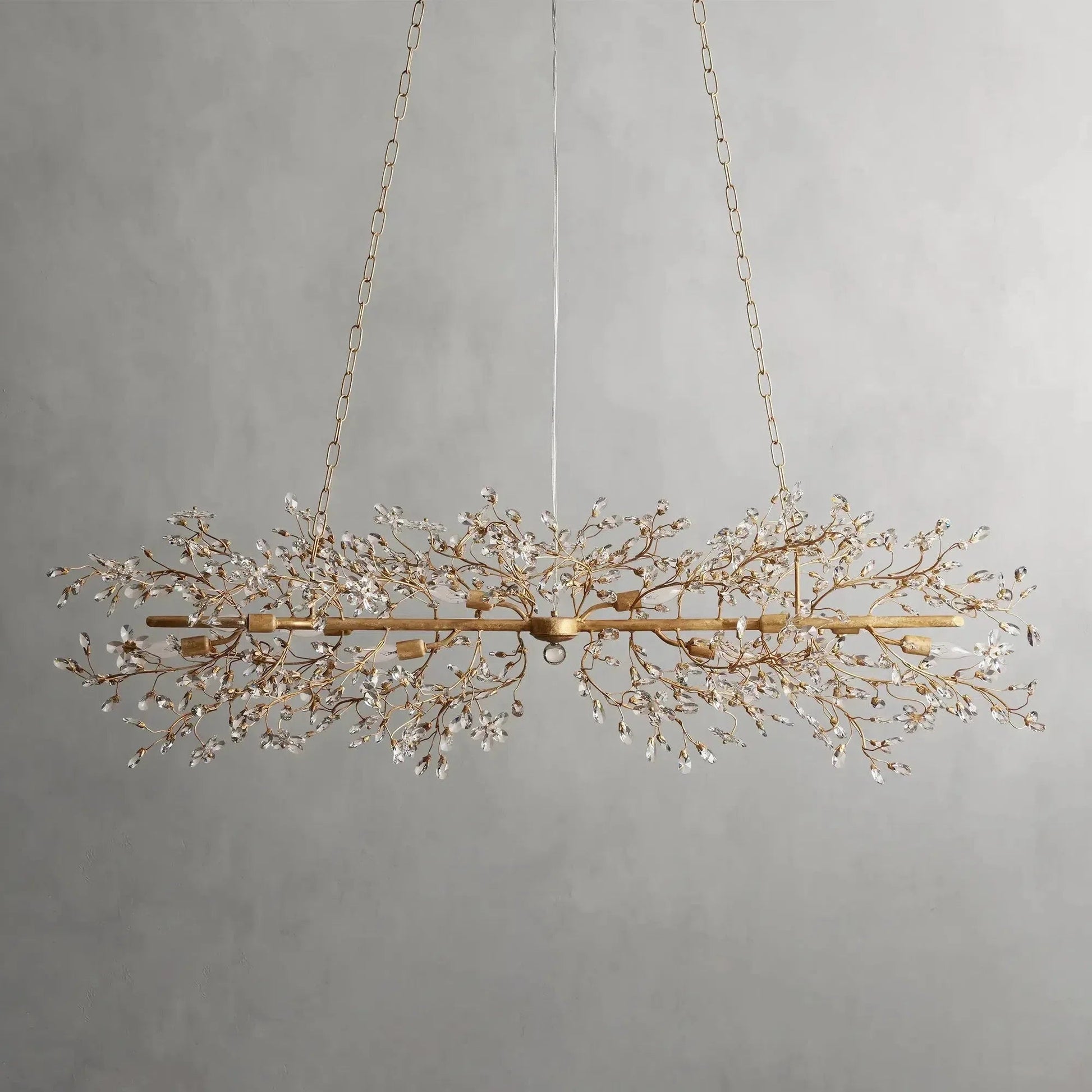 Fiore Linear Chandelier 43''51''68'' - GILDLAMPS