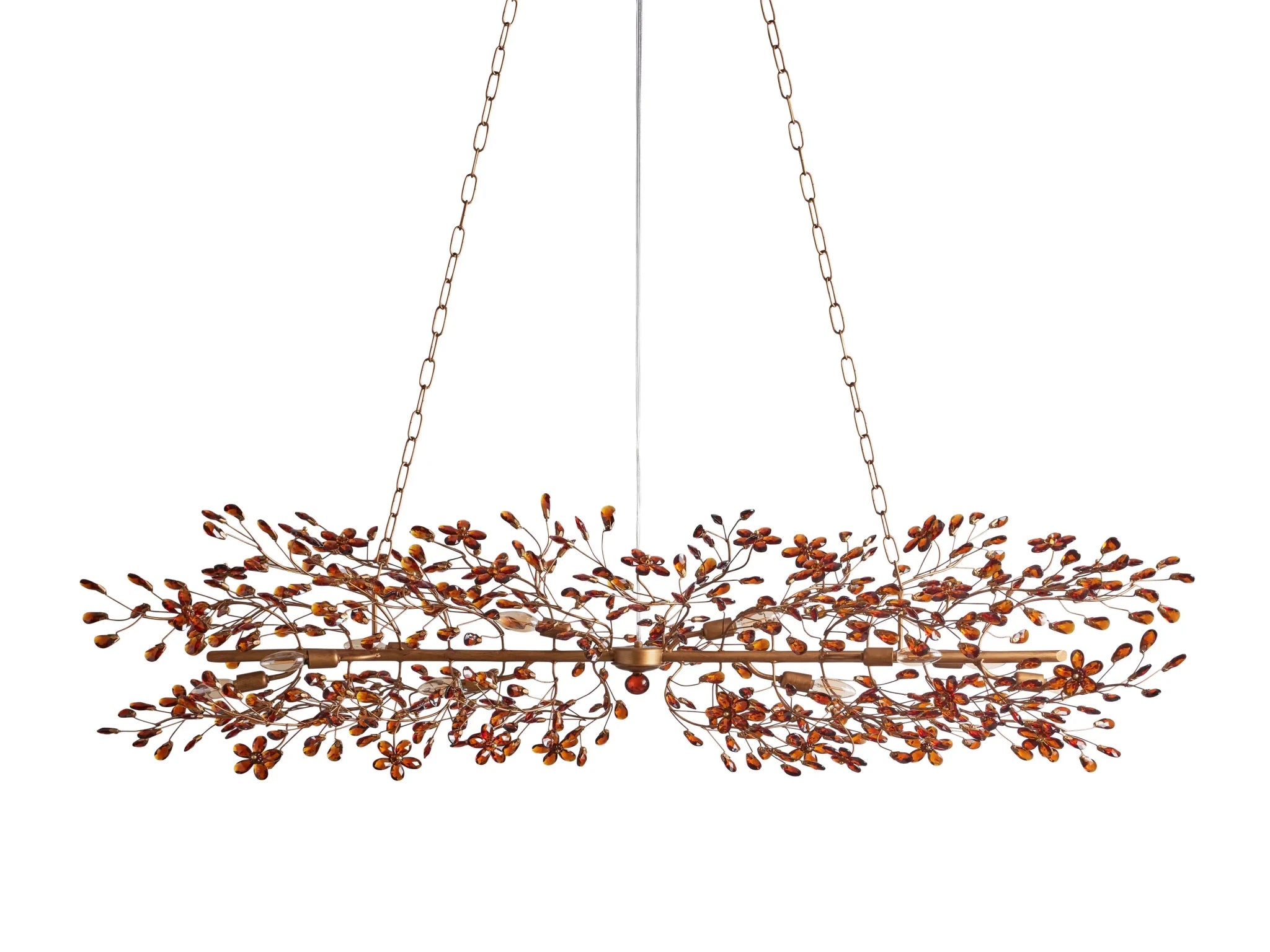 Fiore Linear Chandelier 43''51''68'' - GILDLAMPS