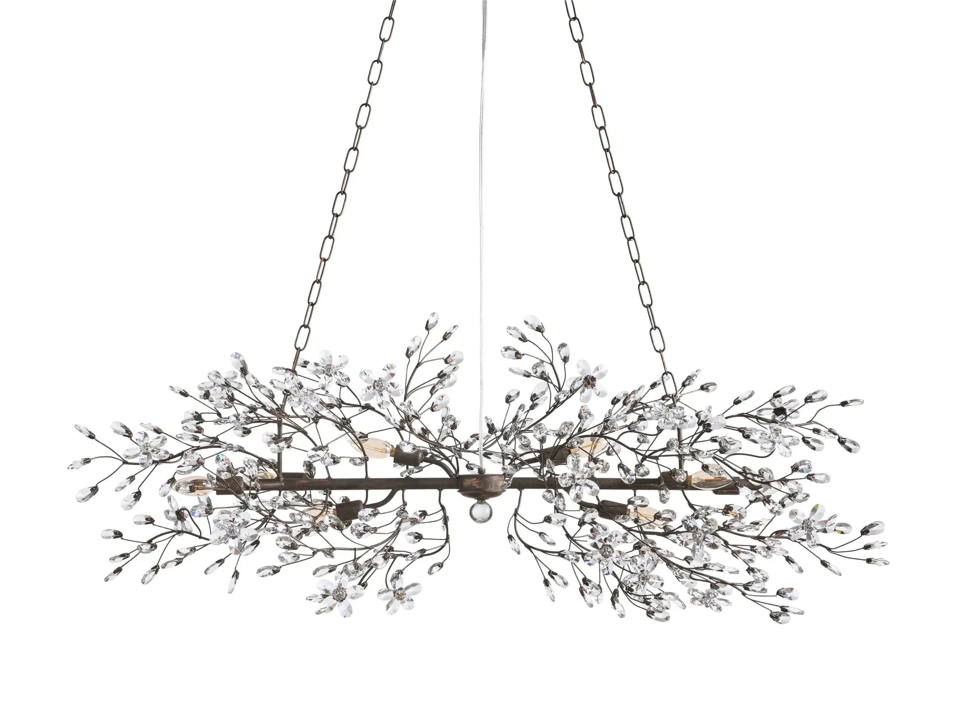 Fiore Linear Chandelier 43''51''68'' - GILDLAMPS