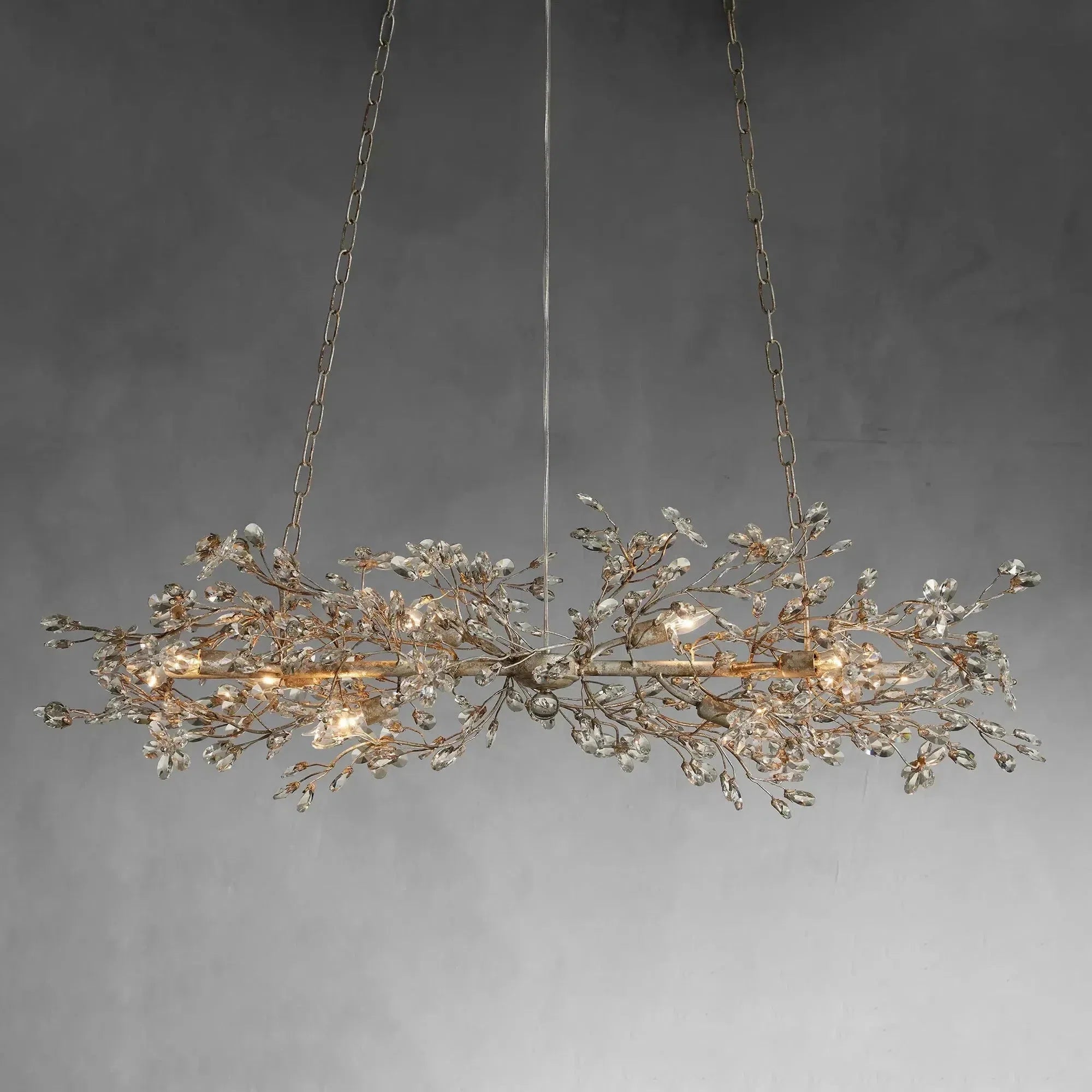 Fiore Linear Chandelier 43''51''68'' - GILDLAMPS