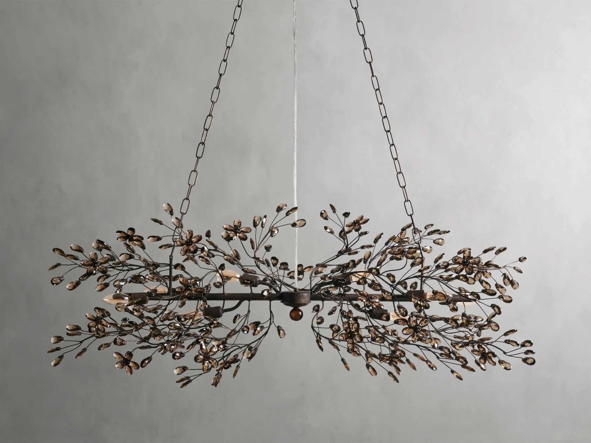 Fiore Linear Chandelier 43''51''68'' - GILDLAMPS