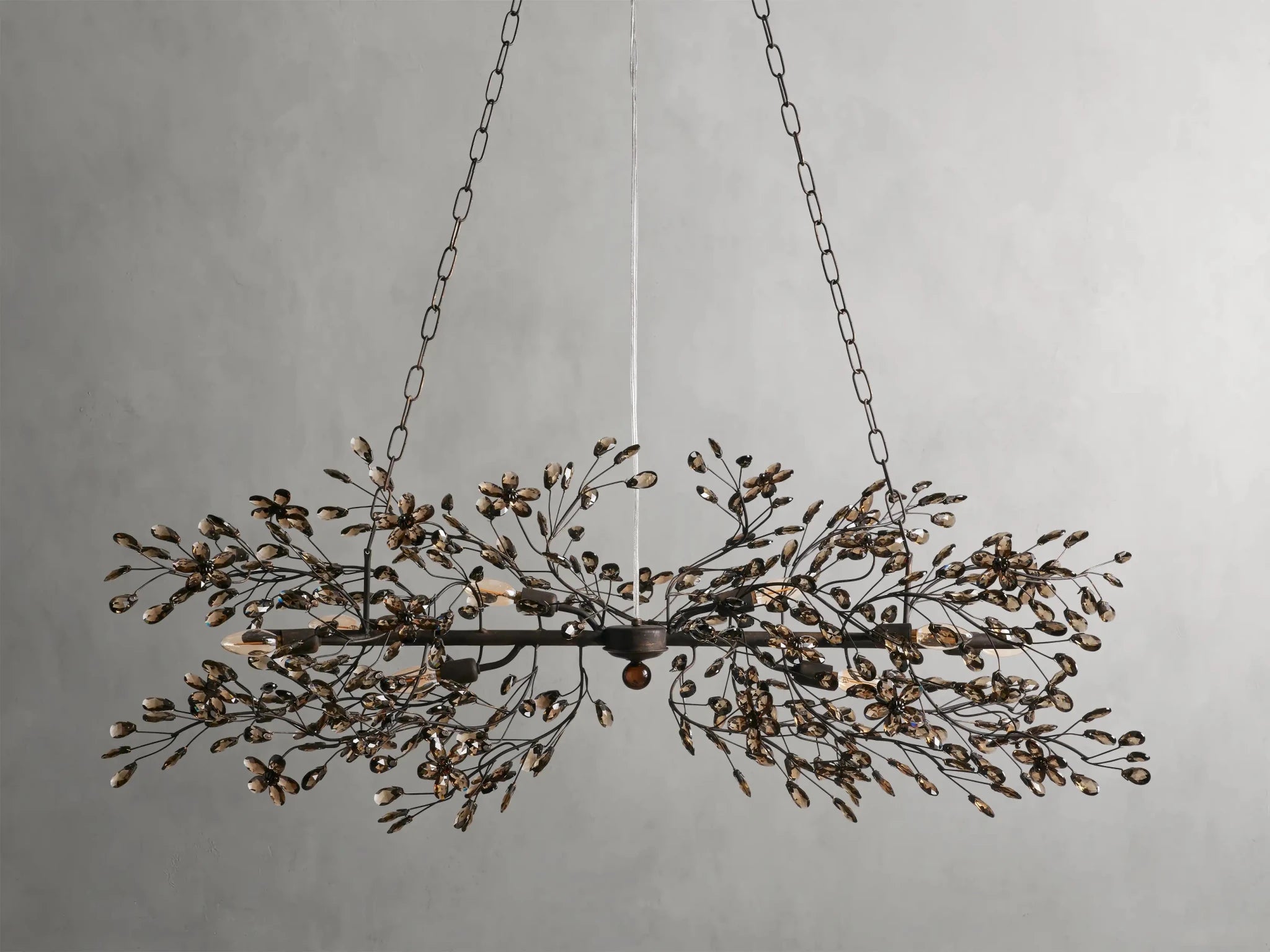 Fiore Linear Chandelier 43''51''68'' - GILDLAMPS
