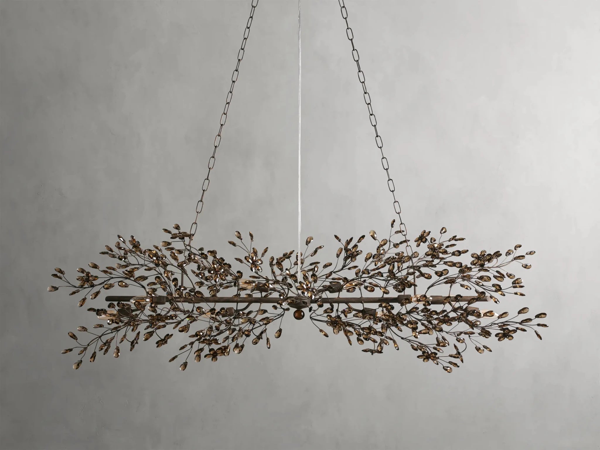Fiore Linear Chandelier 43''51''68'' - GILDLAMPS