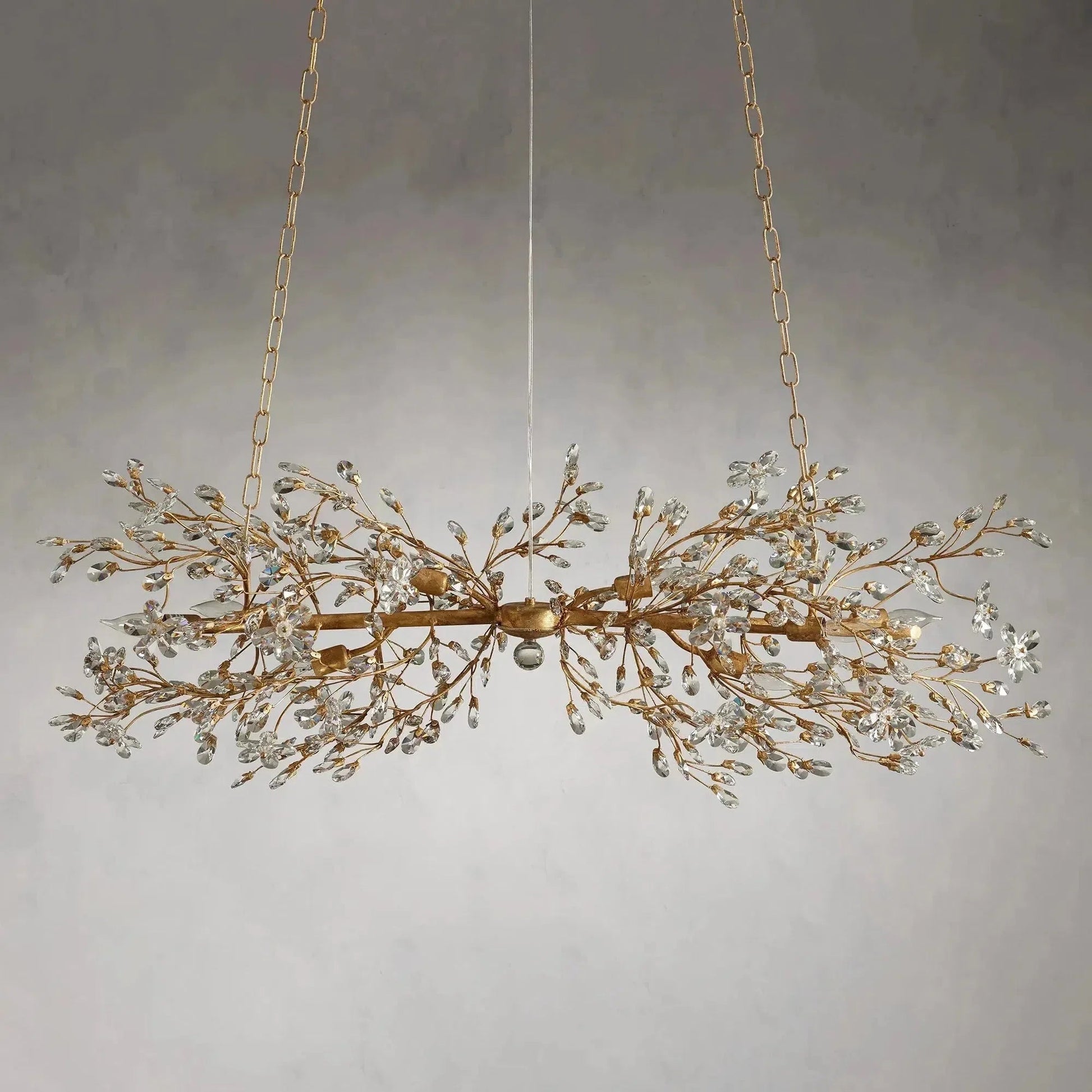Fiore Linear Chandelier 43''51''68'' - GILDLAMPS