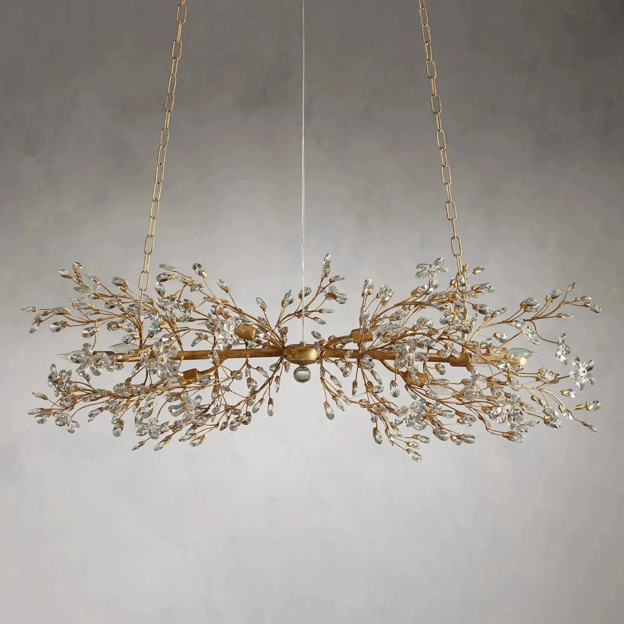 Fiore Linear Chandelier 43''51''68'' - GILDLAMPS