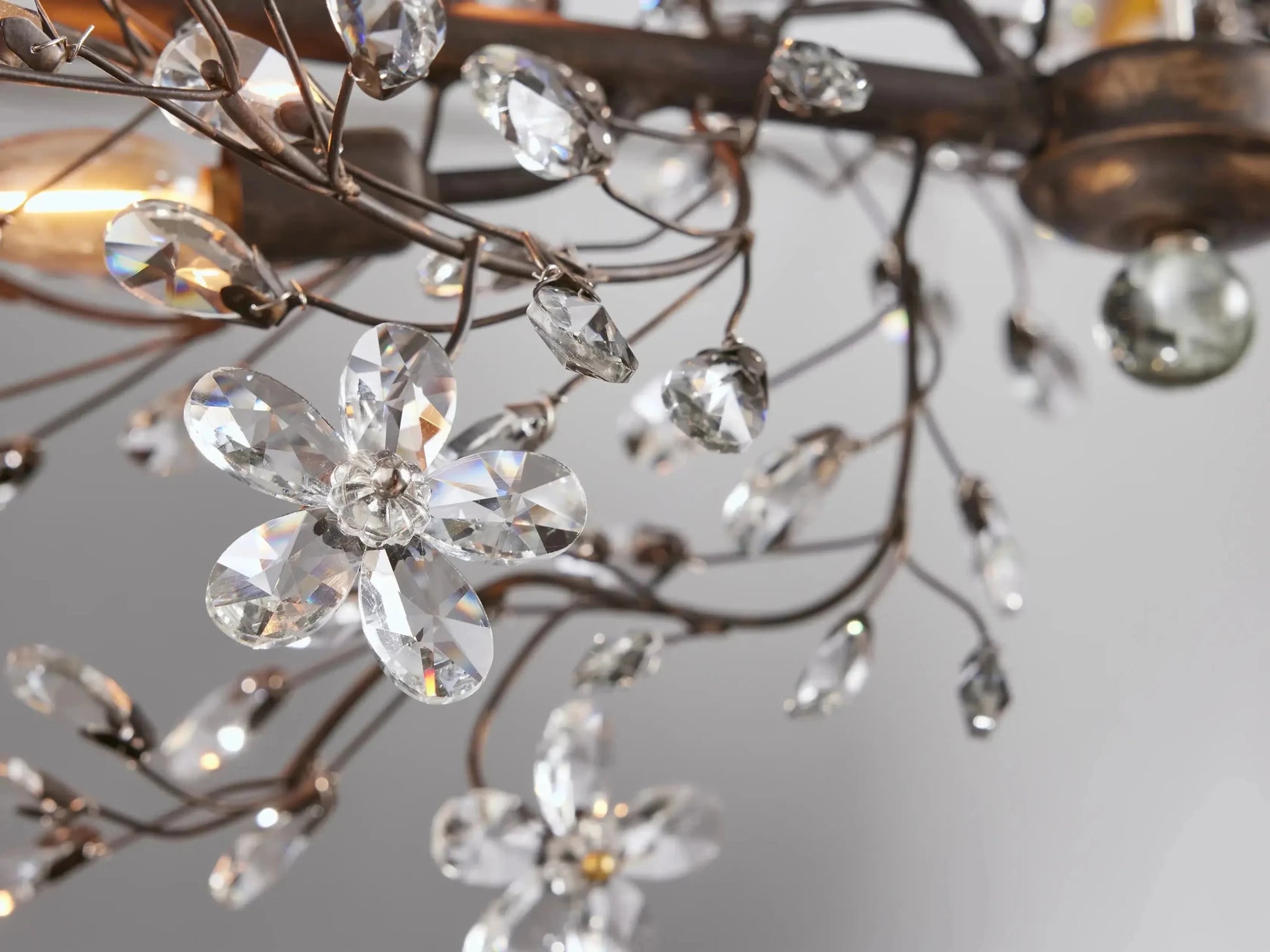 Fiore Linear Chandelier 43''51''68'' - GILDLAMPS