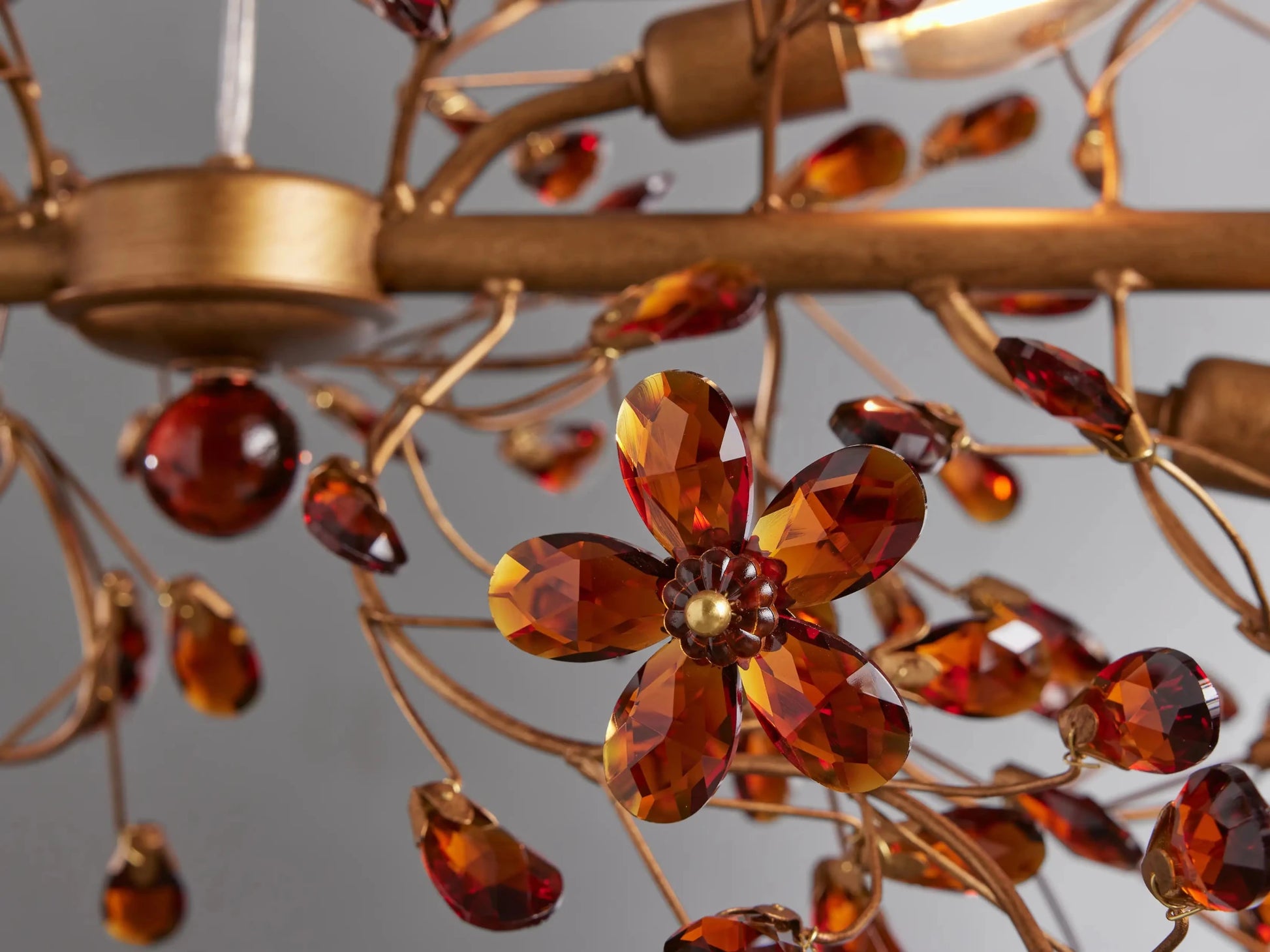 Fiore Linear Chandelier 43''51''68'' - GILDLAMPS