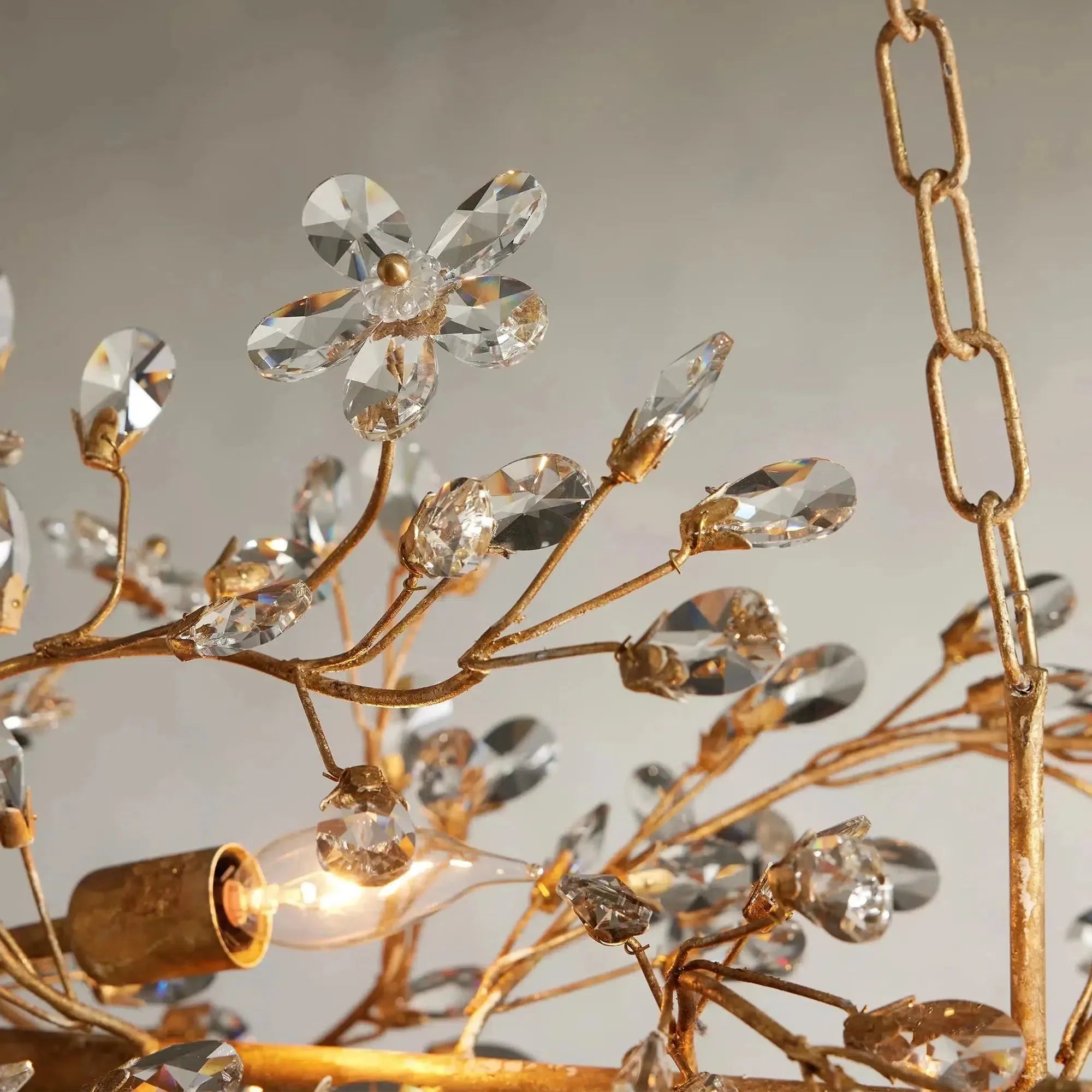 Fiore Linear Chandelier 43''51''68'' - GILDLAMPS