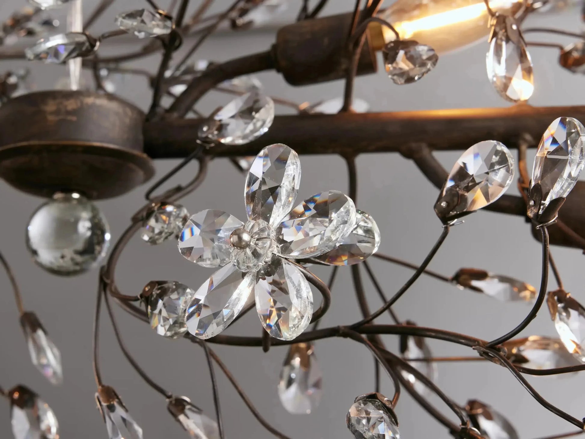 Fiore Linear Chandelier 43''51''68'' - GILDLAMPS