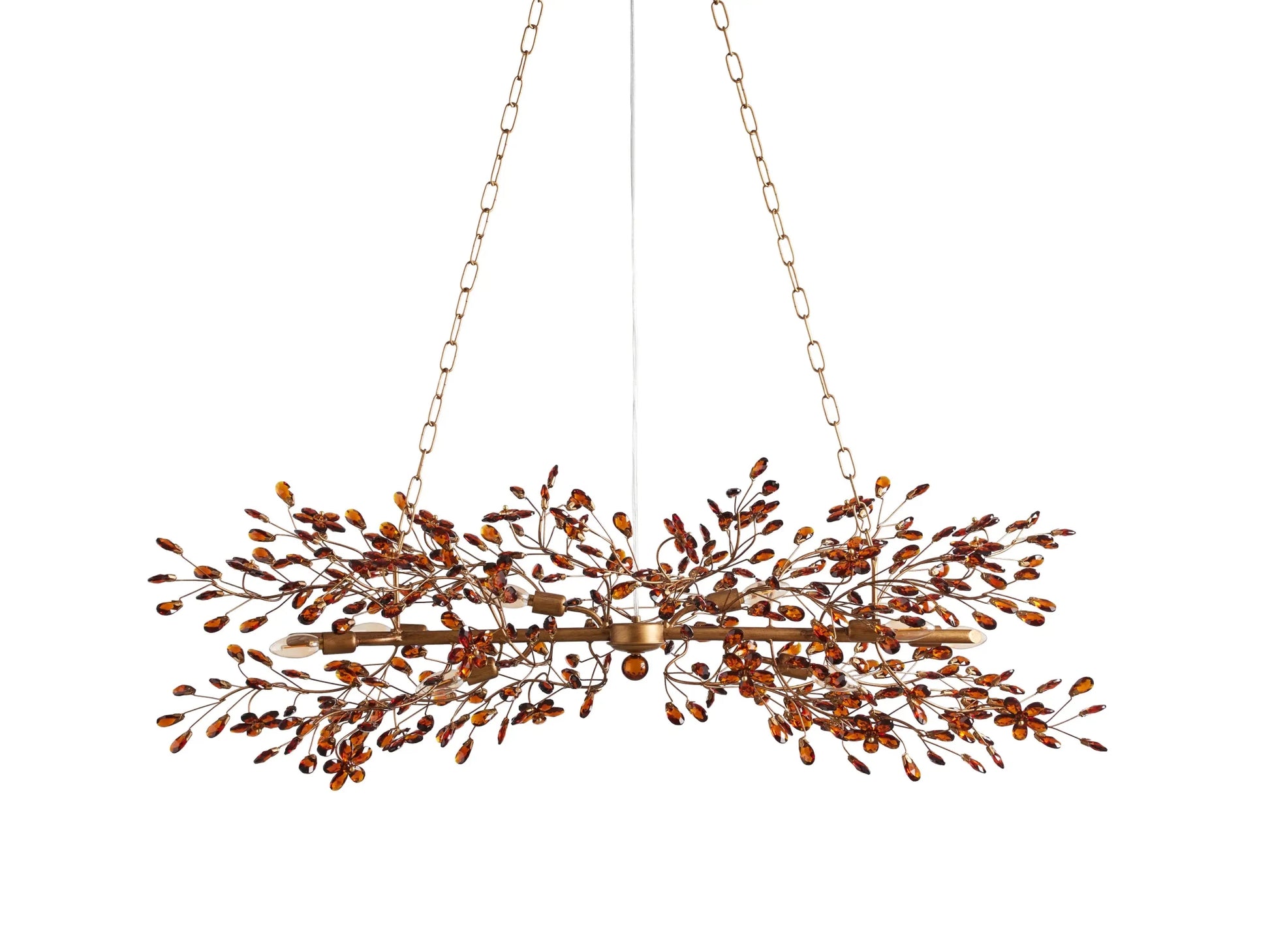 Fiore Linear Chandelier 43''51''68'' - GILDLAMPS