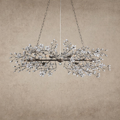 Fiore Linear Chandelier 51 inch, 68 inch