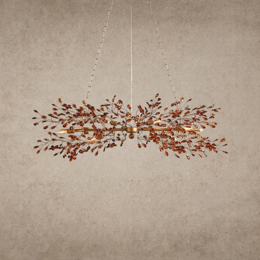 Fiore Linear Chandelier 51 inch, 68 inch