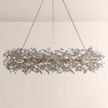 Fiore Oval Chandelier - GILDLAMPS