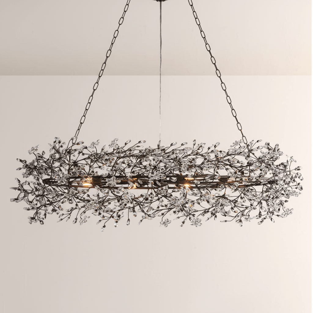 Fiore Oval Chandelier - GILDLAMPS