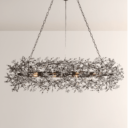 Fiore Oval Chandelier - GILDLAMPS