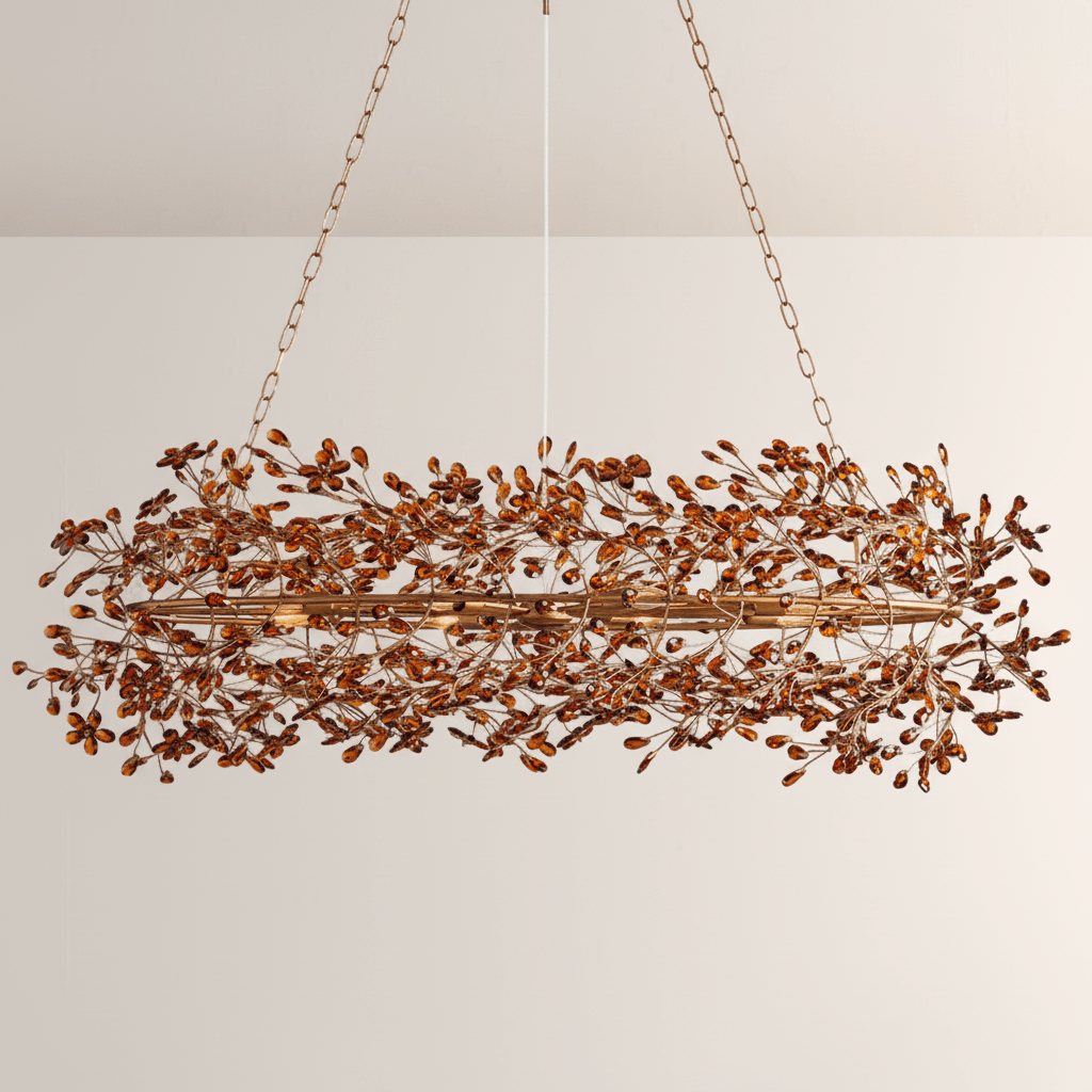 Fiore Oval Chandelier - GILDLAMPS