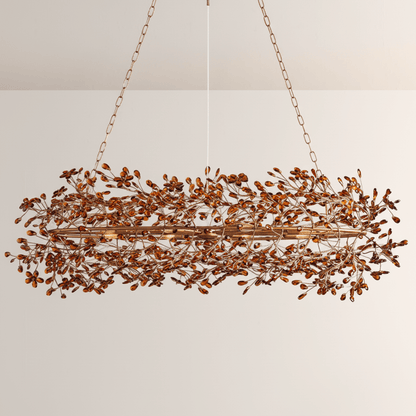 Fiore Oval Chandelier - GILDLAMPS