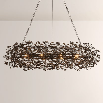 Fiore Oval Chandelier - GILDLAMPS
