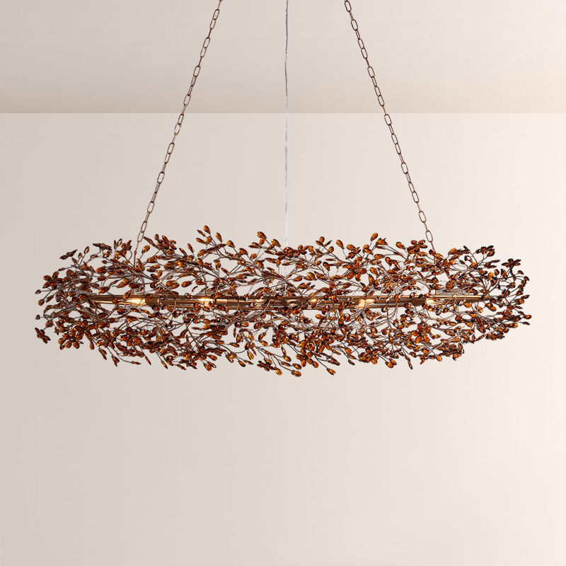 Fiore Oval Chandelier - GILDLAMPS