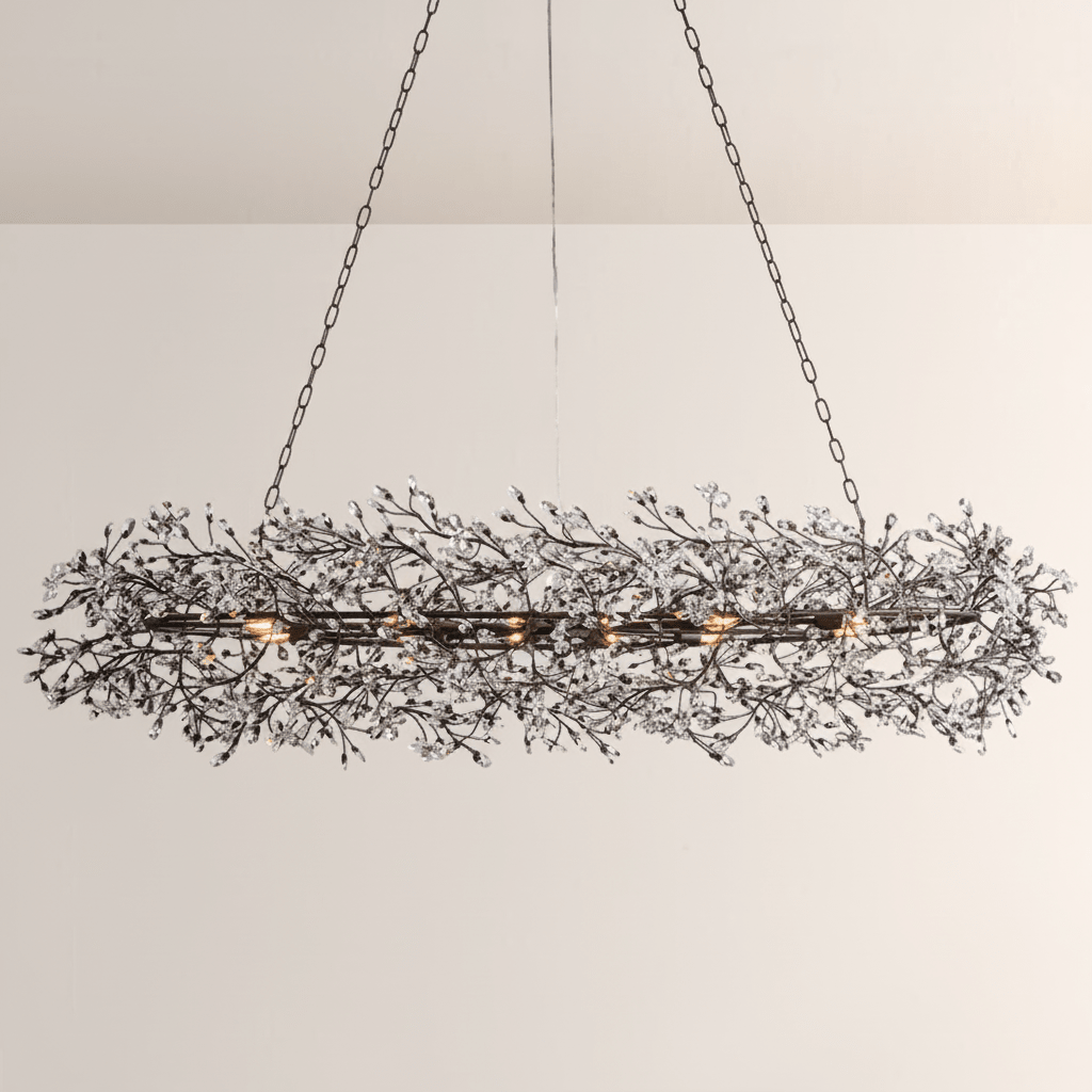 Fiore Oval Chandelier - GILDLAMPS